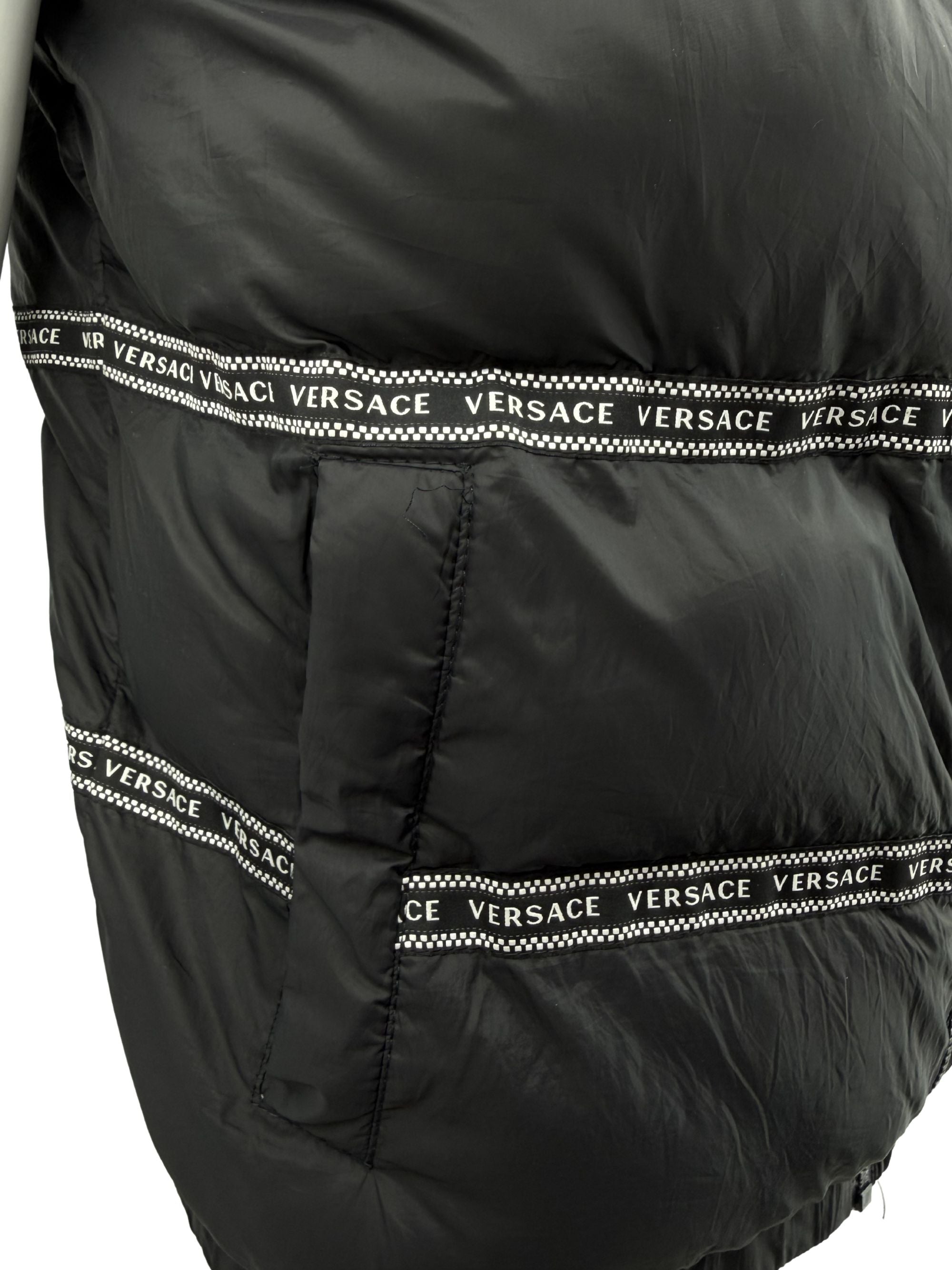 Versace Logo Gilet - Black Versace