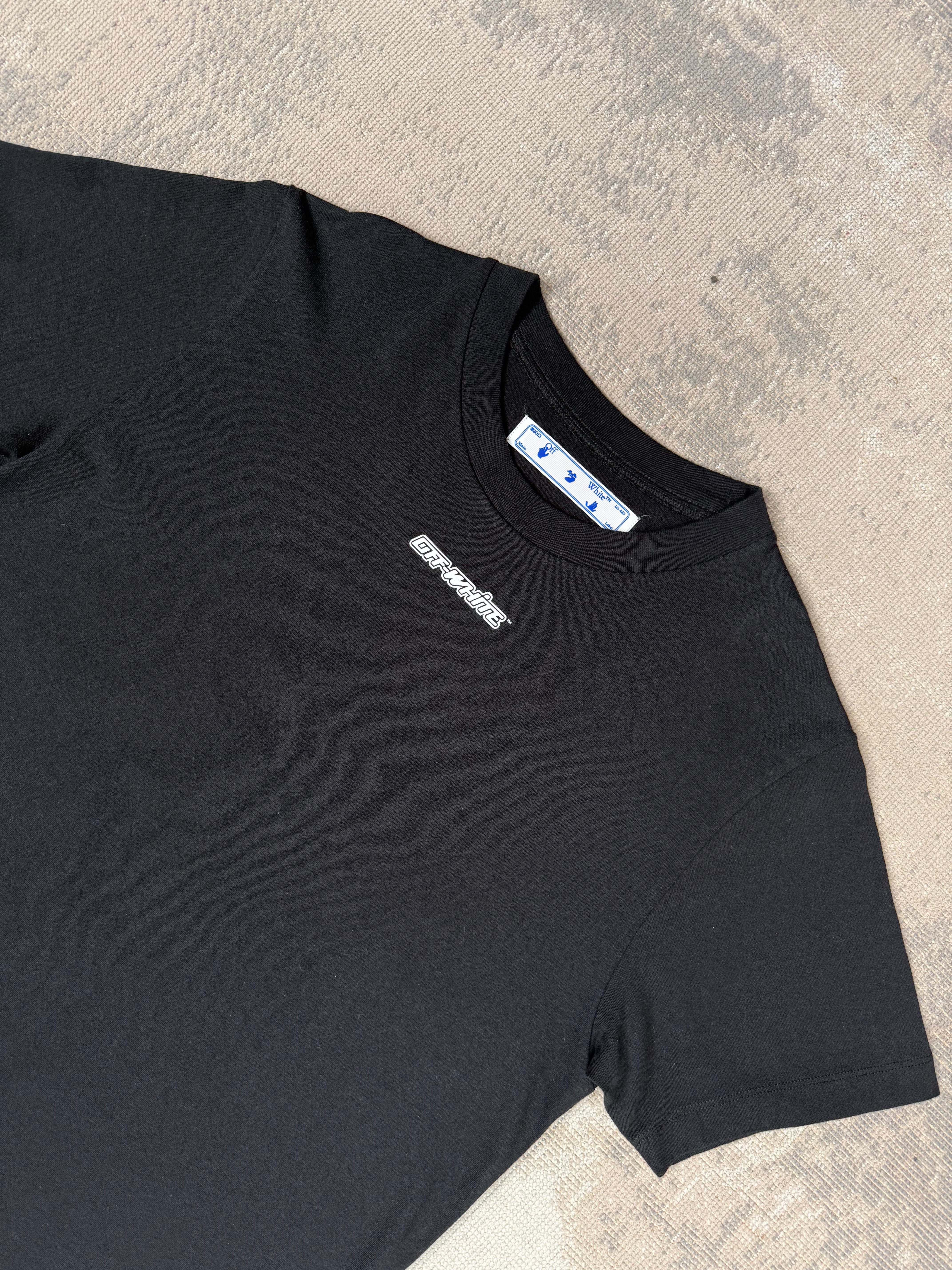 Off-White S/S Over Marker T-Shirt - Black Off-White