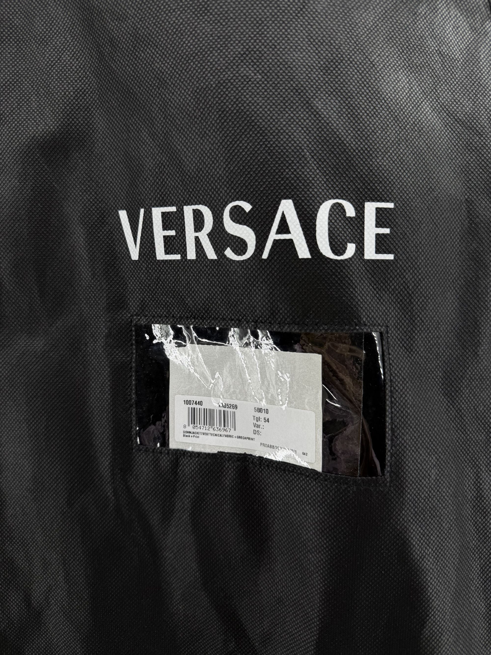 Versace Logo Gilet - Black Versace