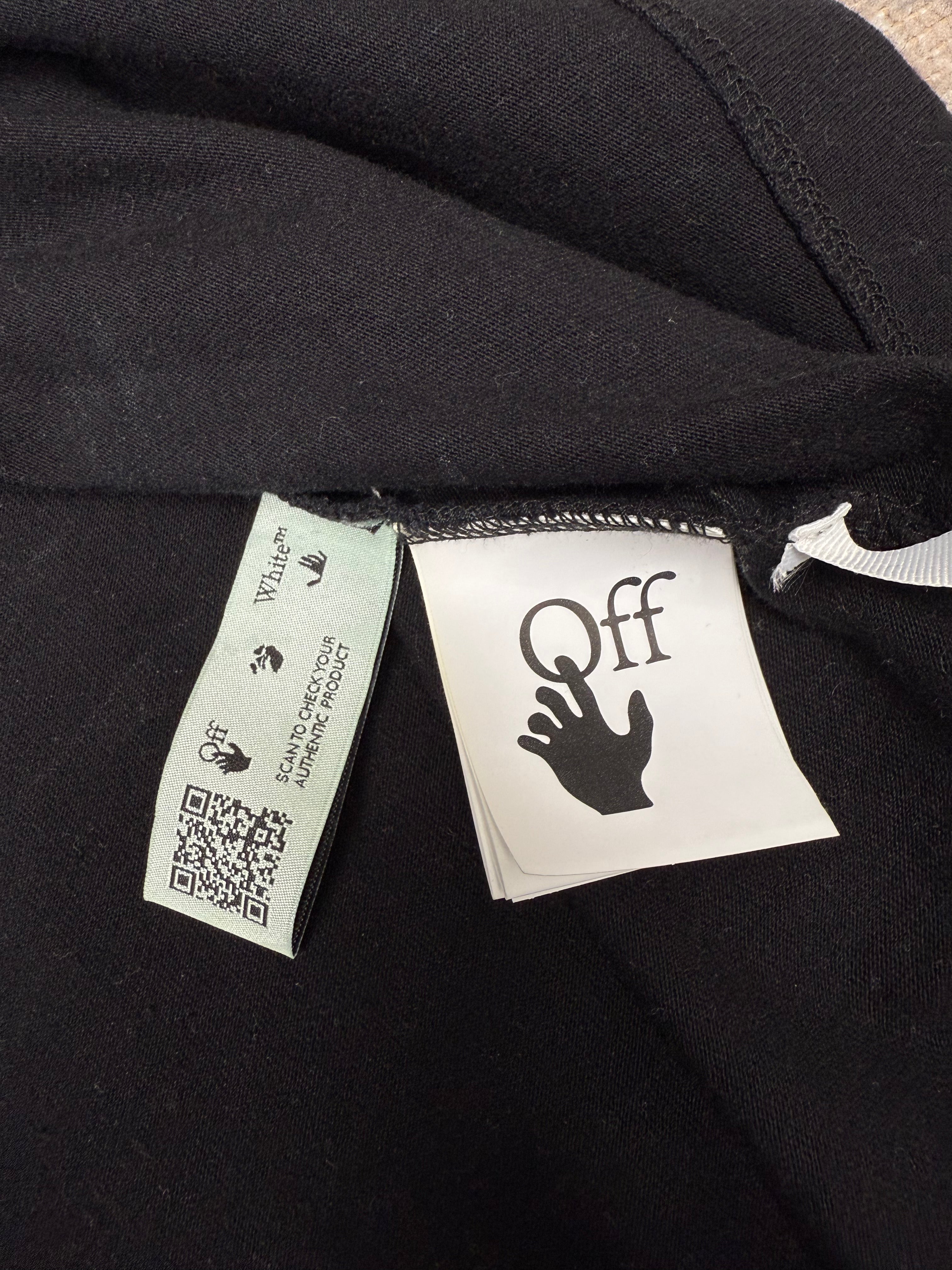 Off-White S/S Over Marker T-Shirt - Black Off-White