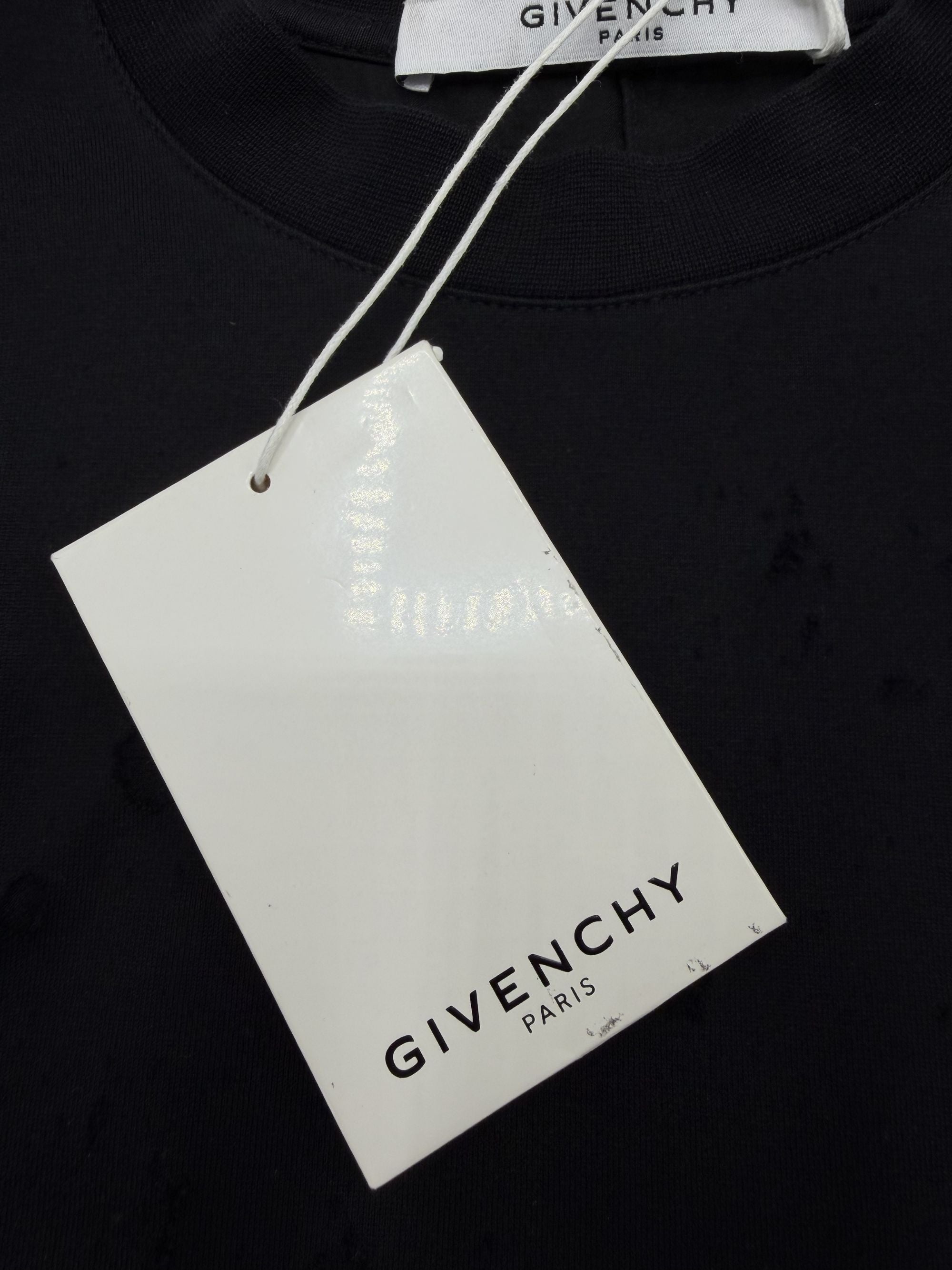 Givenchy Distressed T-Shirt - Black (Unused) Givenchy