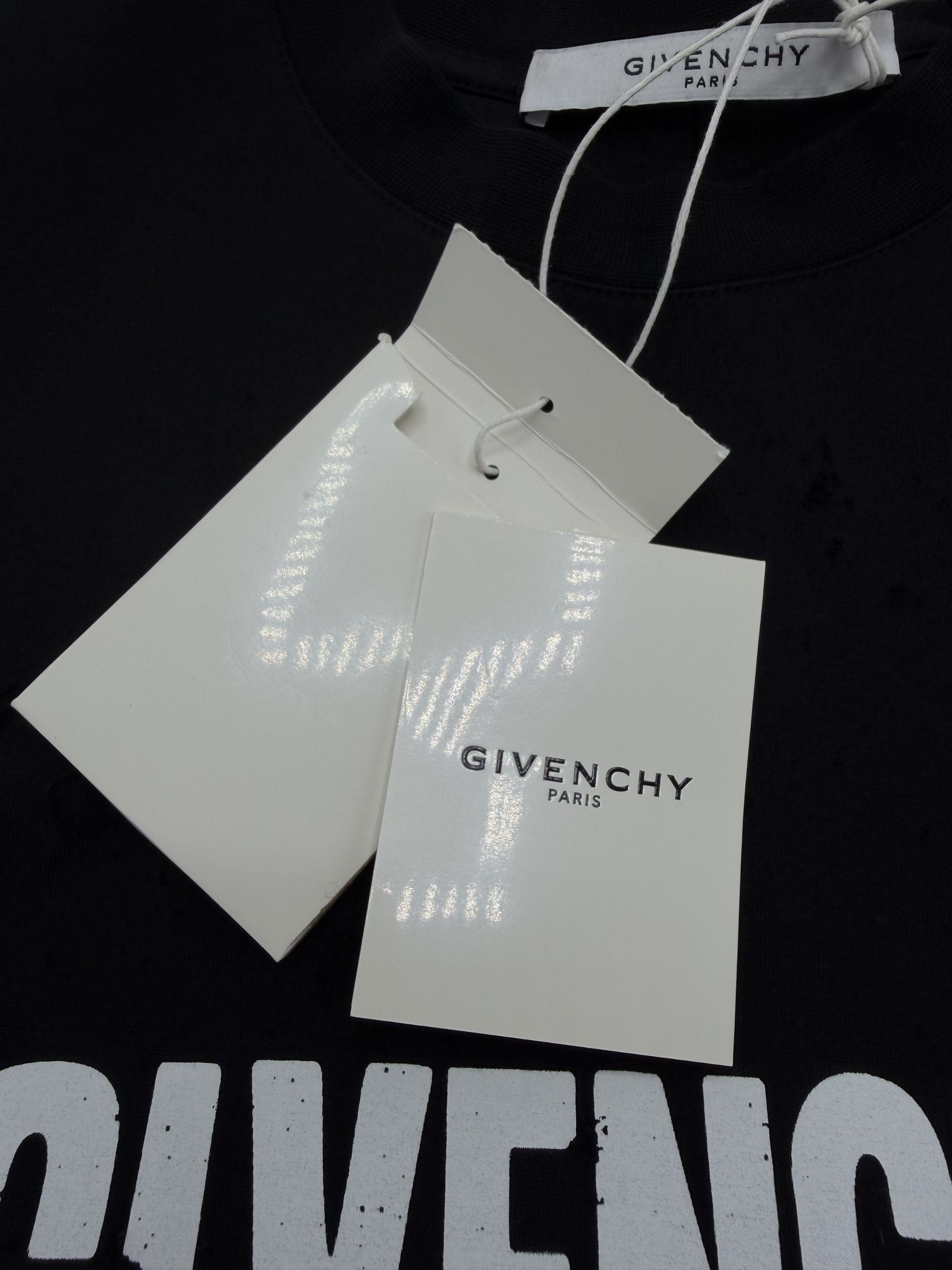Givenchy Distressed T-Shirt - Black (Unused) Givenchy