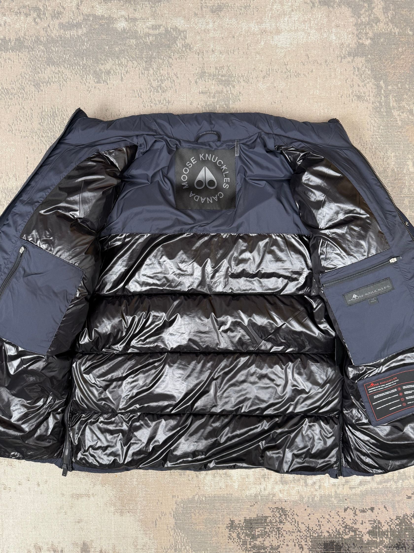 Moose Knuckles Everest 3Q Puffer - Navy Moose Knuckles