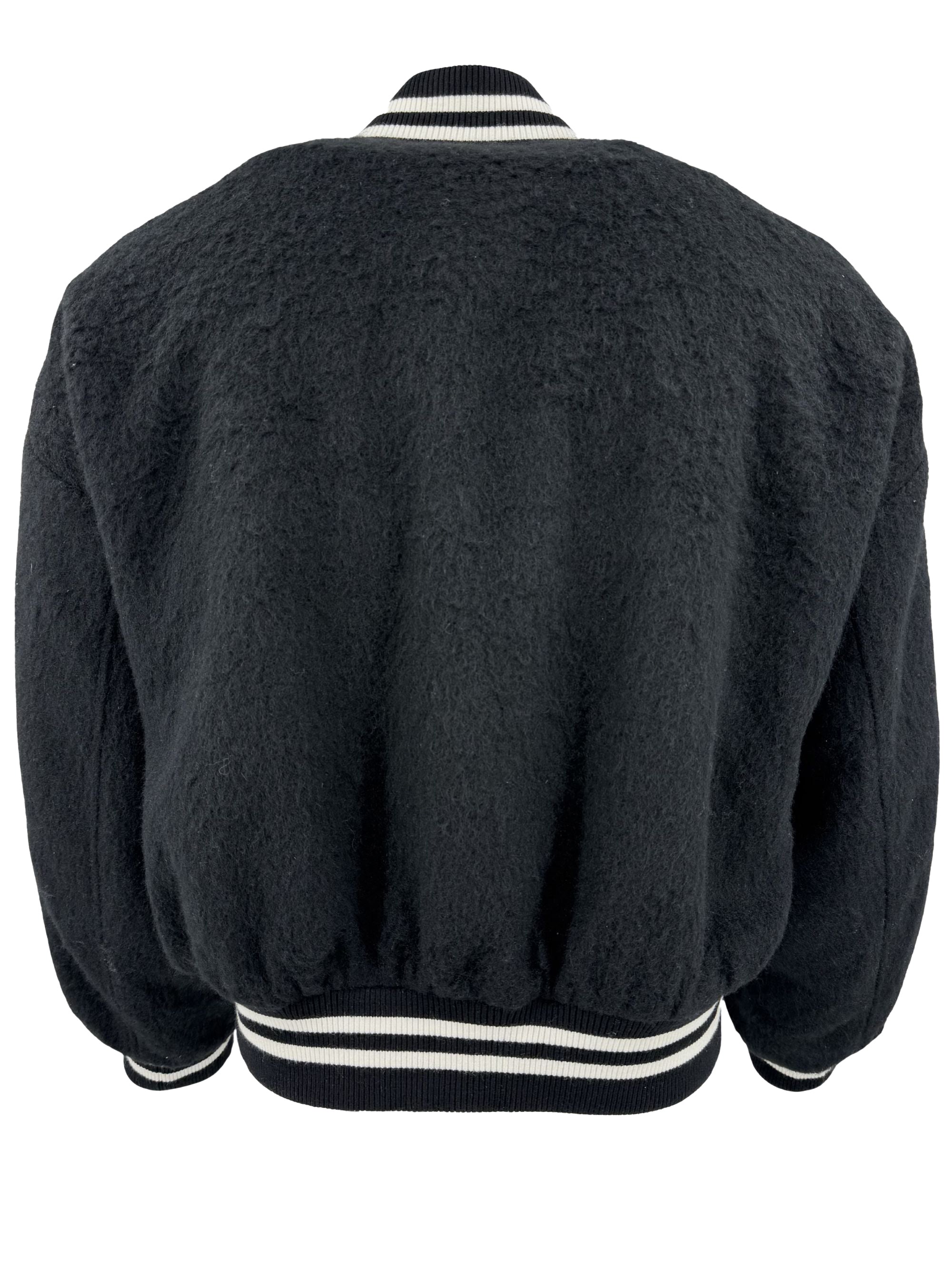 Cole Buxton Wool Bomber Jacket - Black (Unused) Cole Buxton
