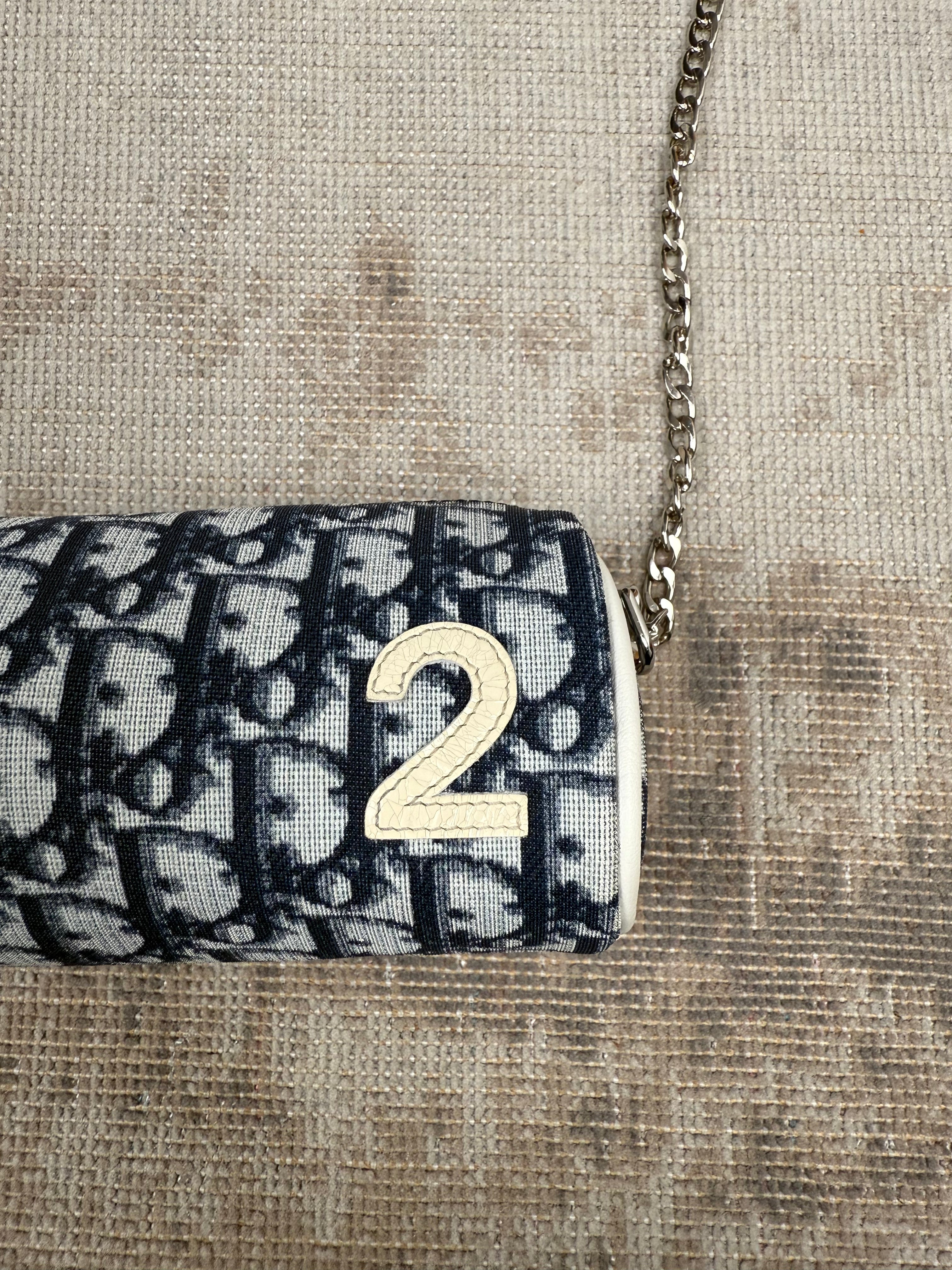 WOMEN'S - Dior Oblique Mini Chain Pouch - Blue Dior
