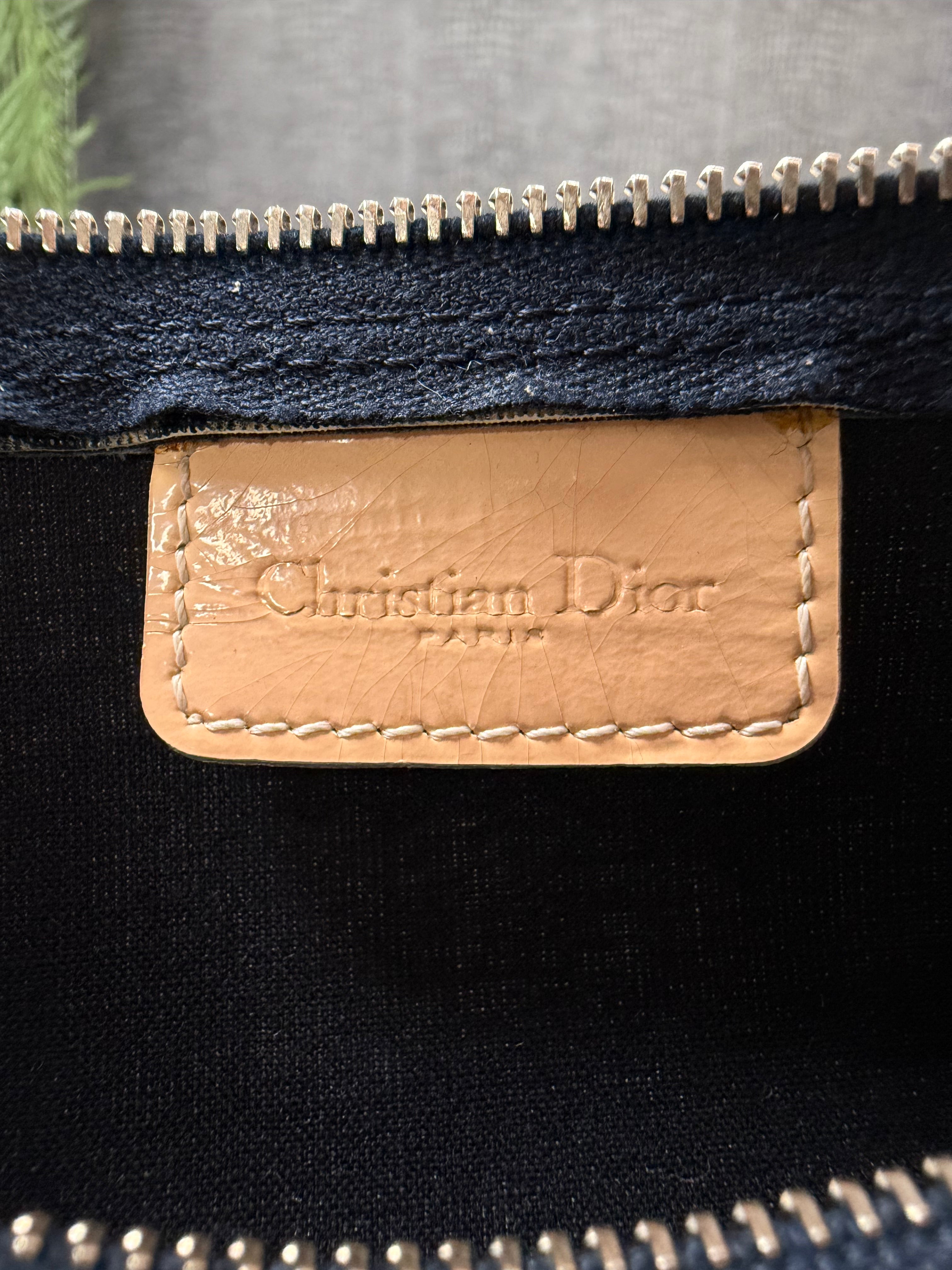 WOMEN'S - Dior Oblique Mini Chain Pouch - Blue Dior