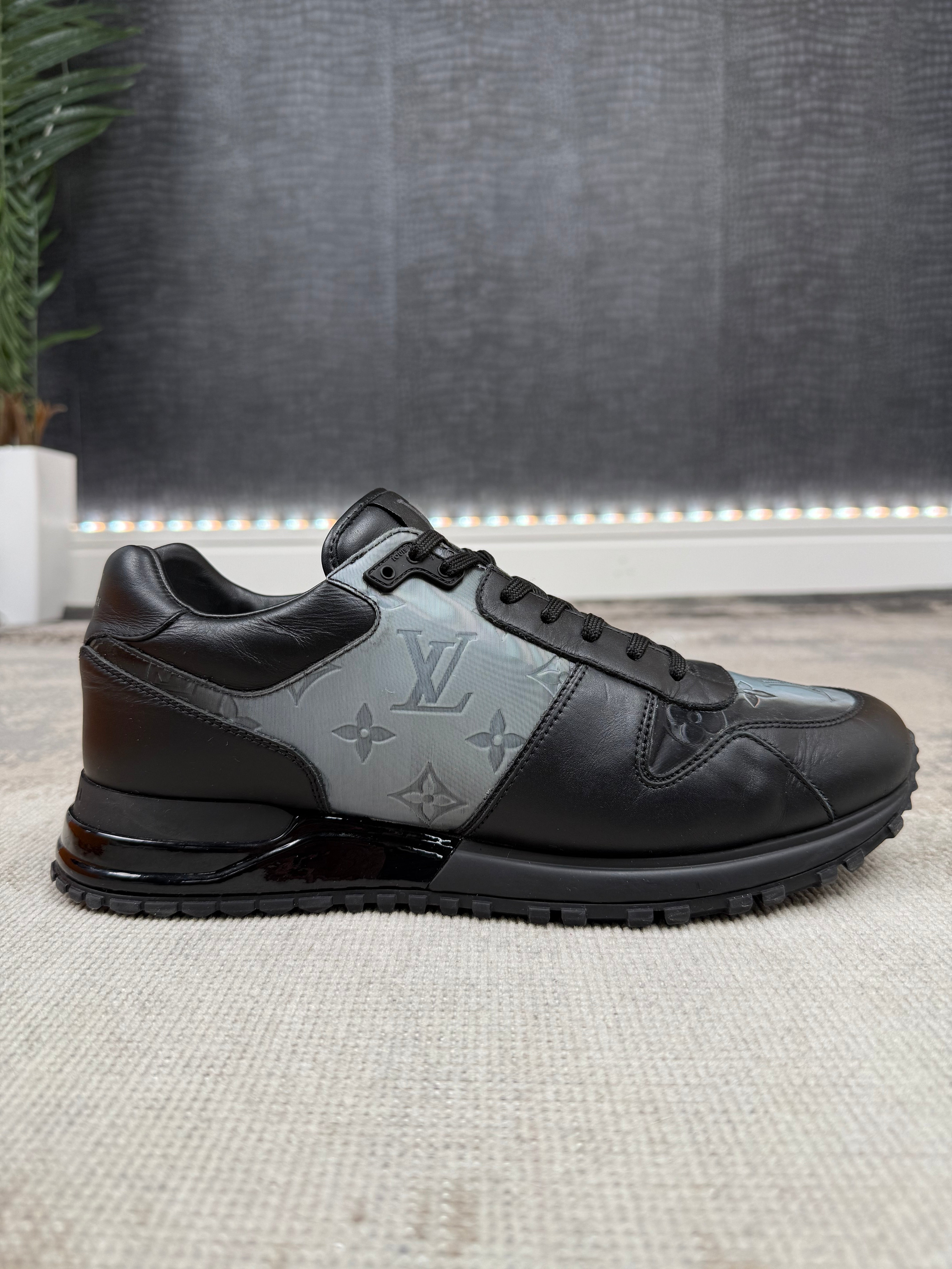 Louis Vuitton Run Away Iridescent Trainers - Black Louis Vuitton