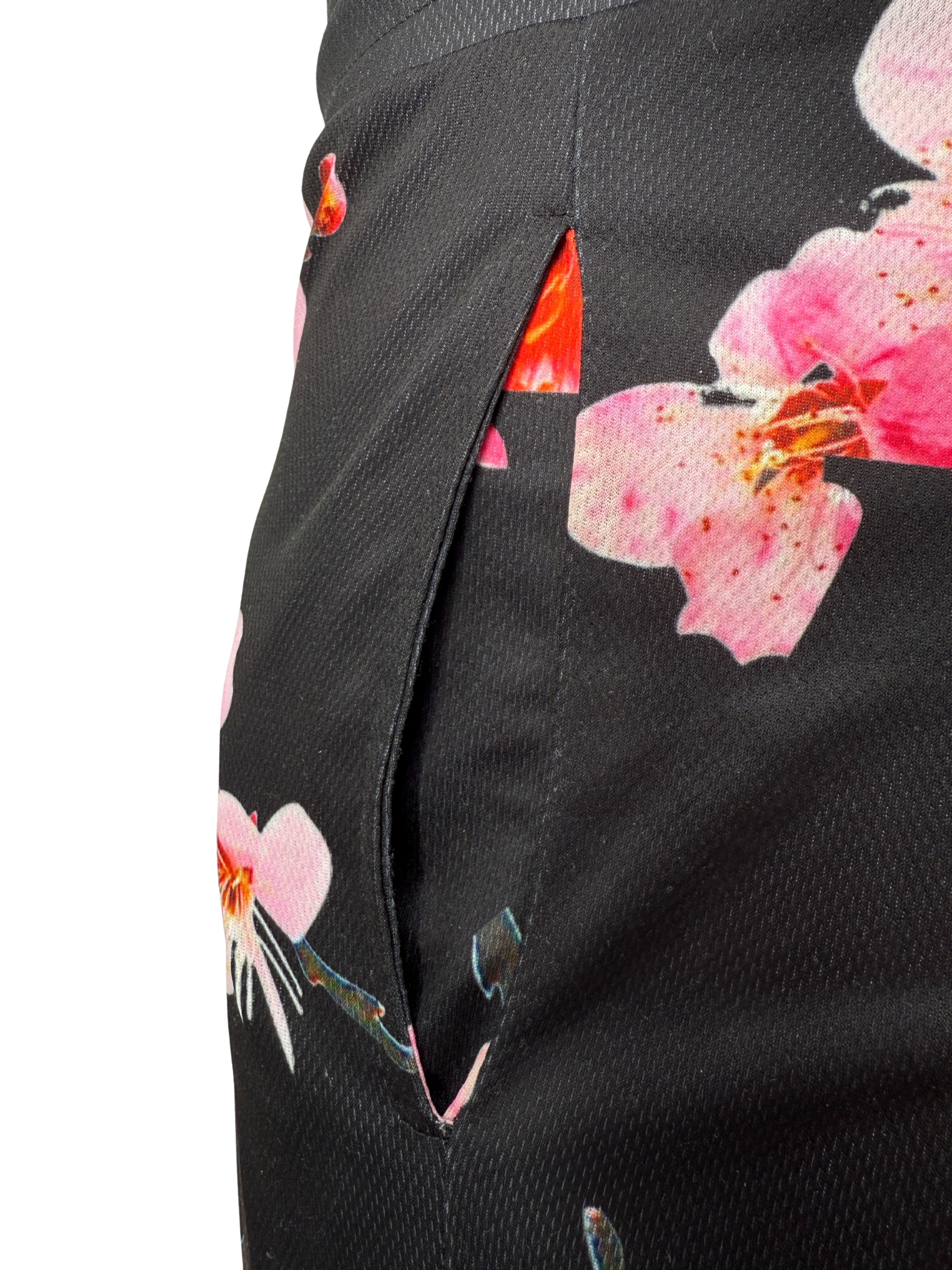 Anti Social Social Club Butterfly Floral Shorts - Black Anti Social Social Club