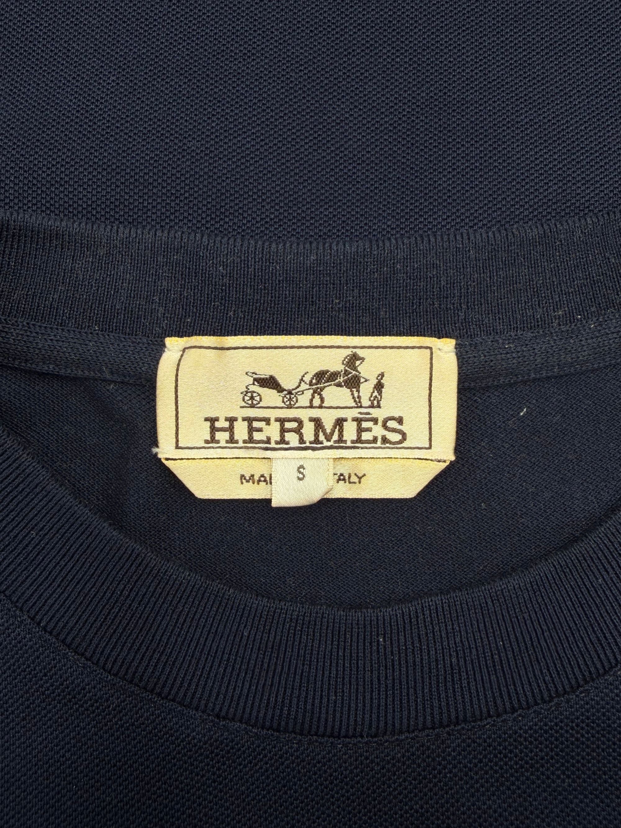 Hermes Pocket Embroidered H T-Shirt Hermès