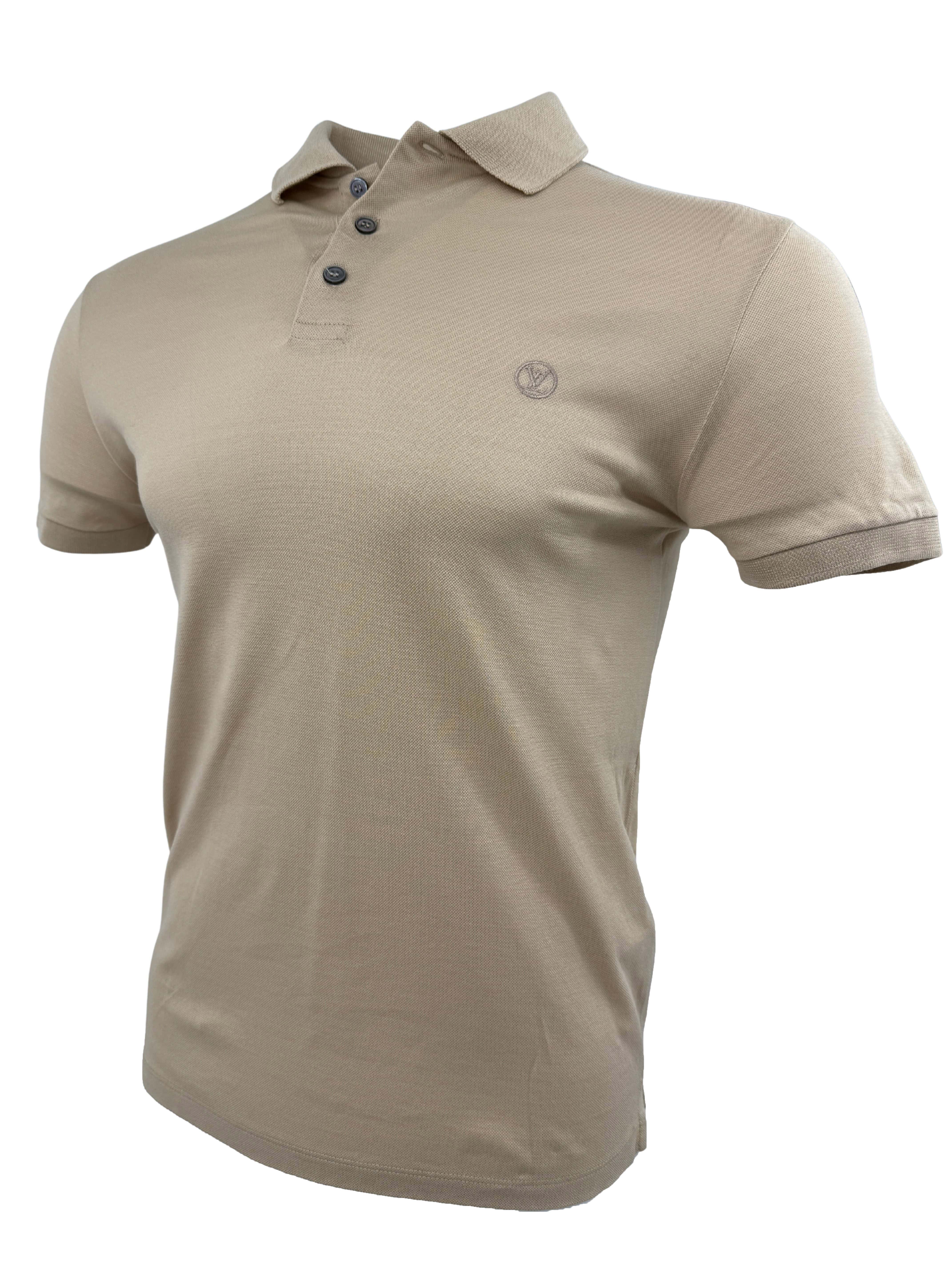 Louis Vuitton LV Mini Logo Polo - Cream