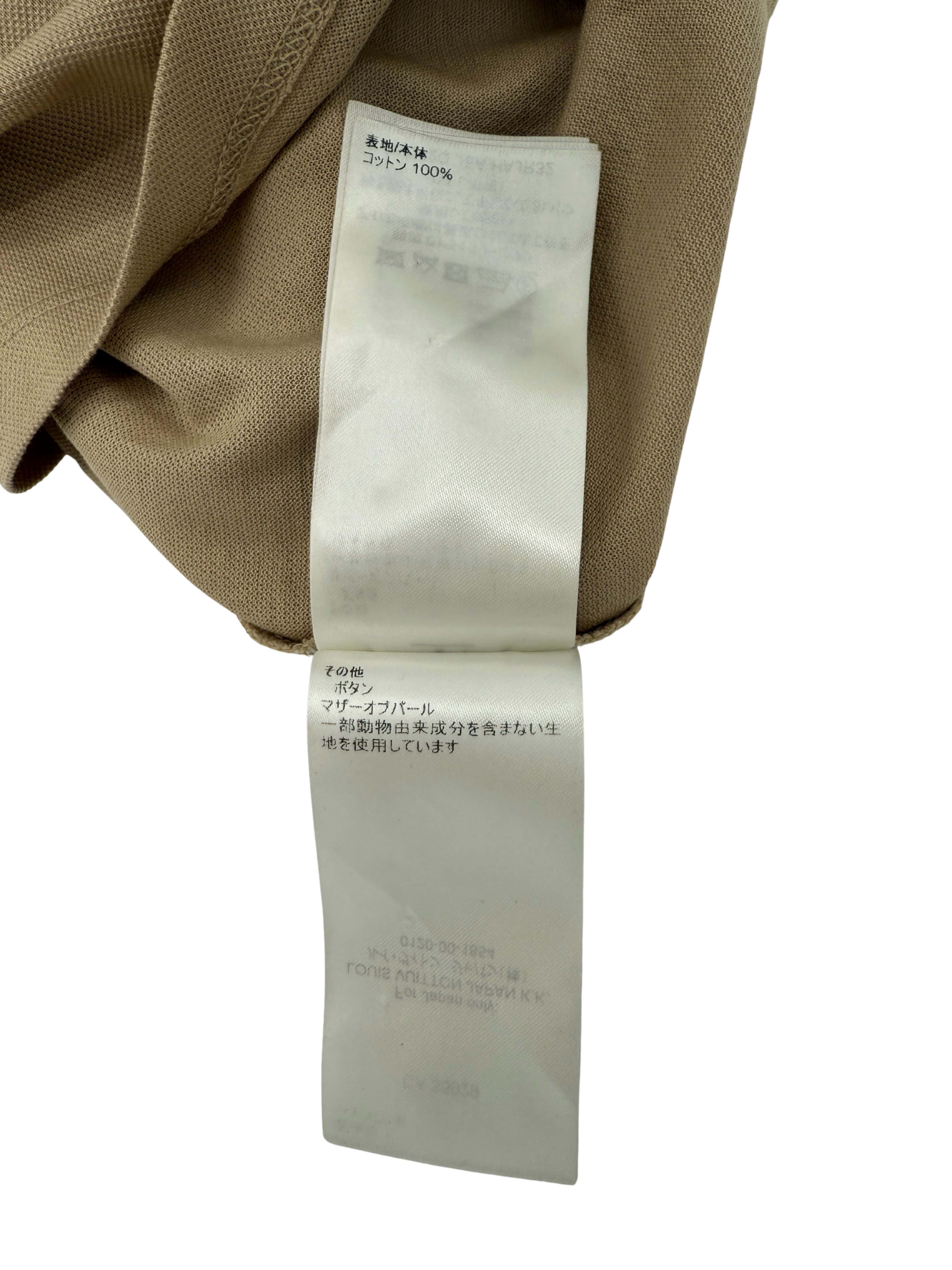 Louis Vuitton LV Mini Logo Polo - Cream