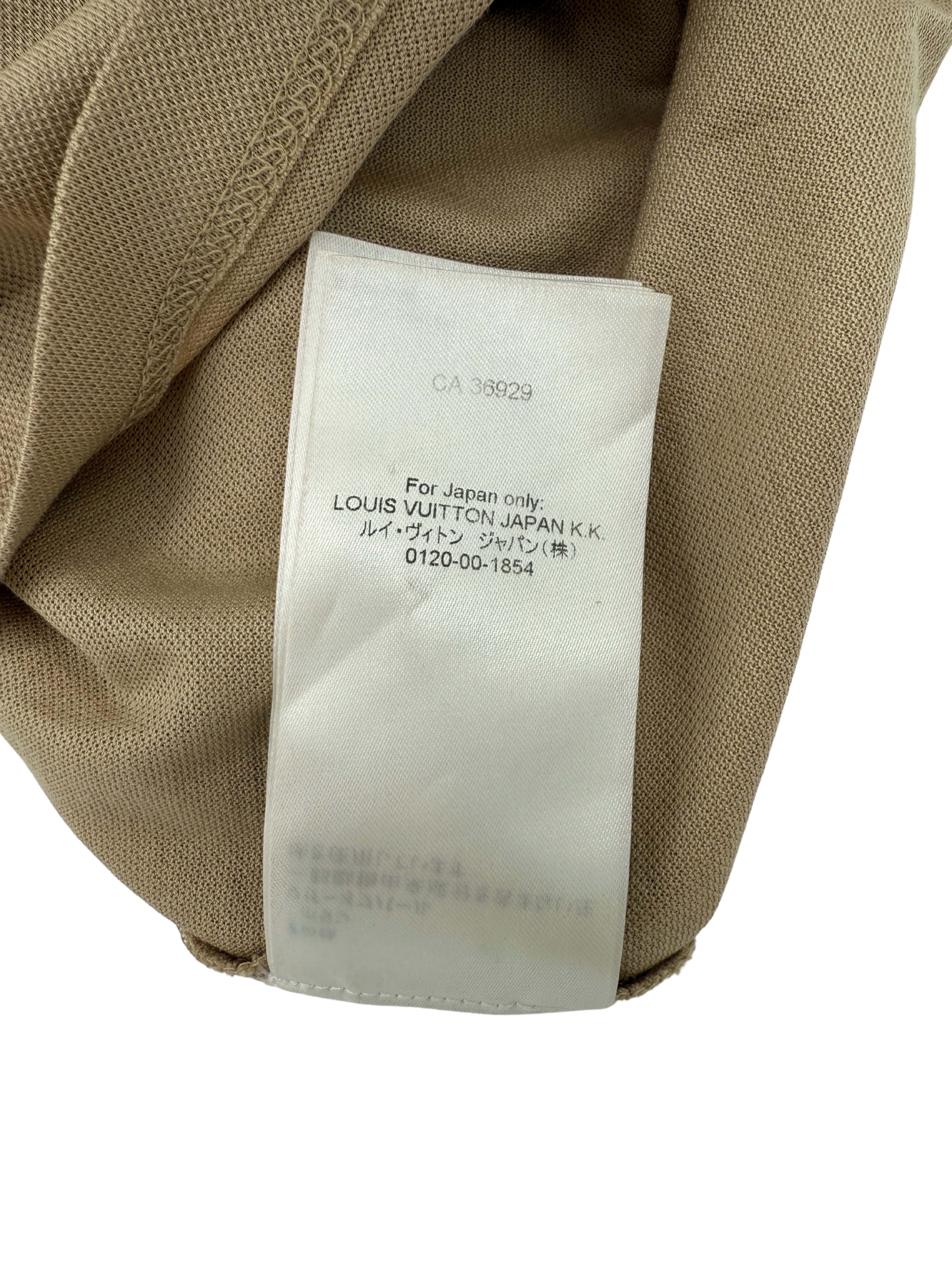 Louis Vuitton LV Mini Logo Polo - Cream