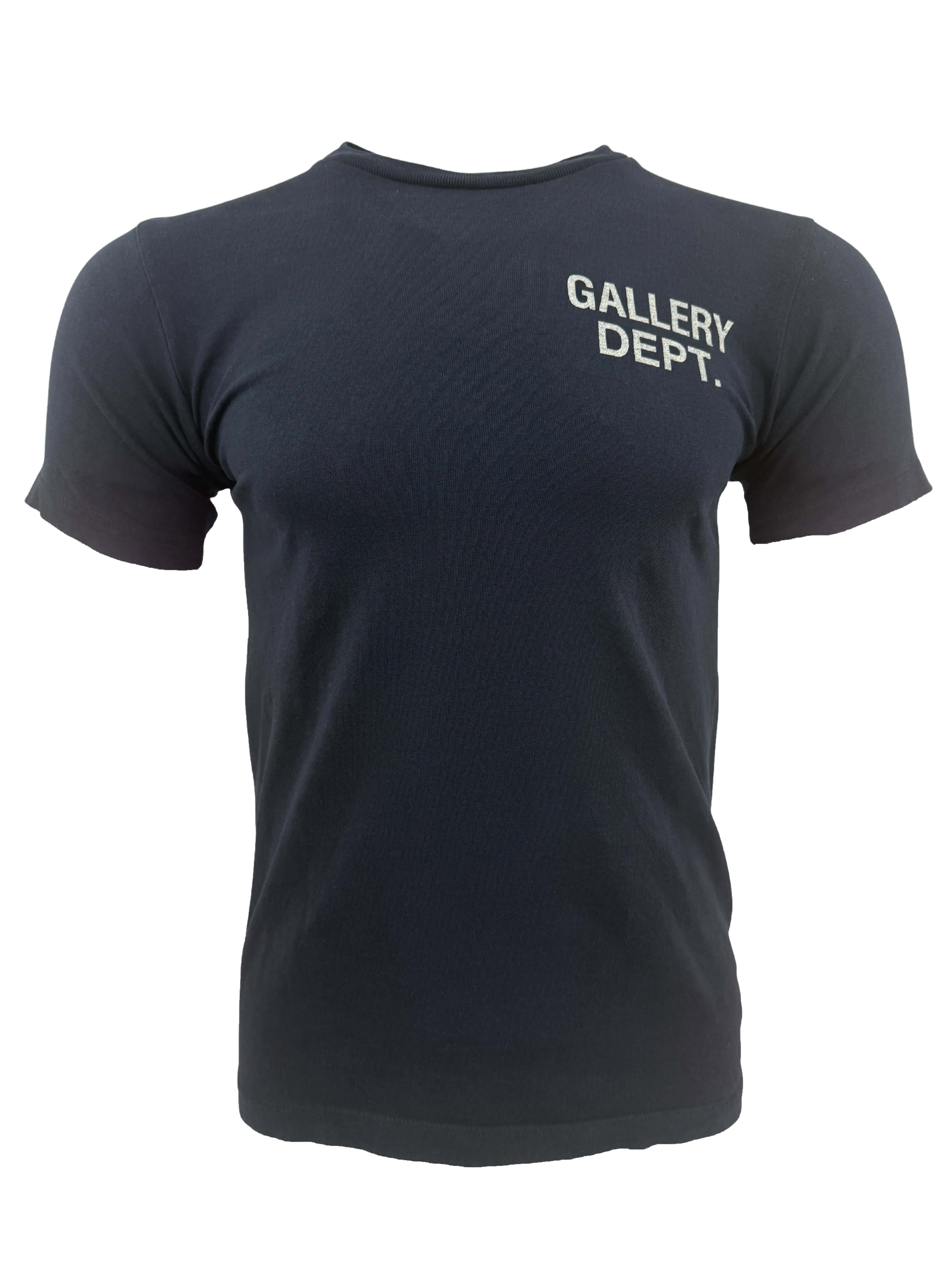 Gallery Dept. Logo T-Shirt - Navy Gallery Dept