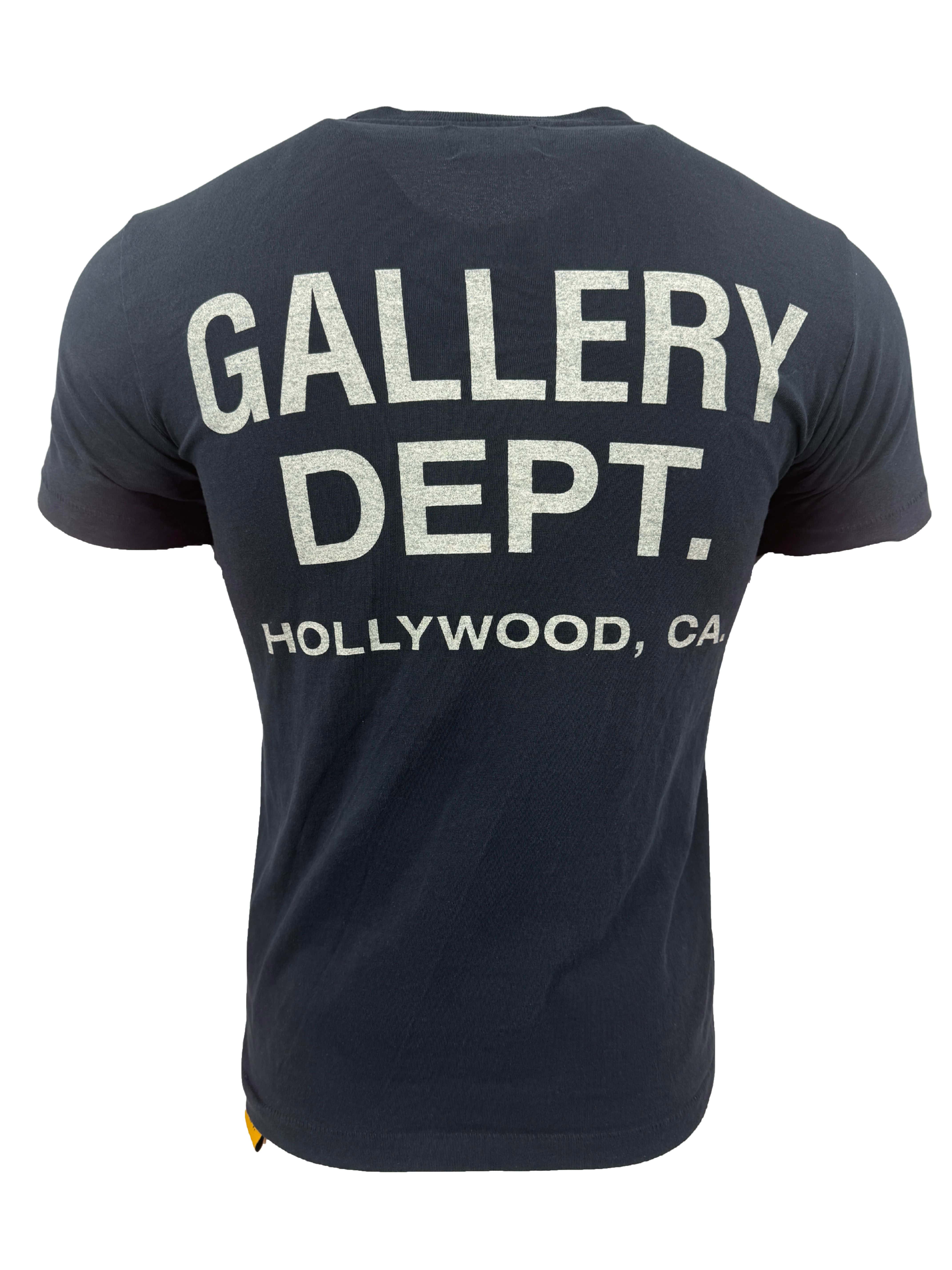 Gallery Dept. Logo T-Shirt - Navy Gallery Dept