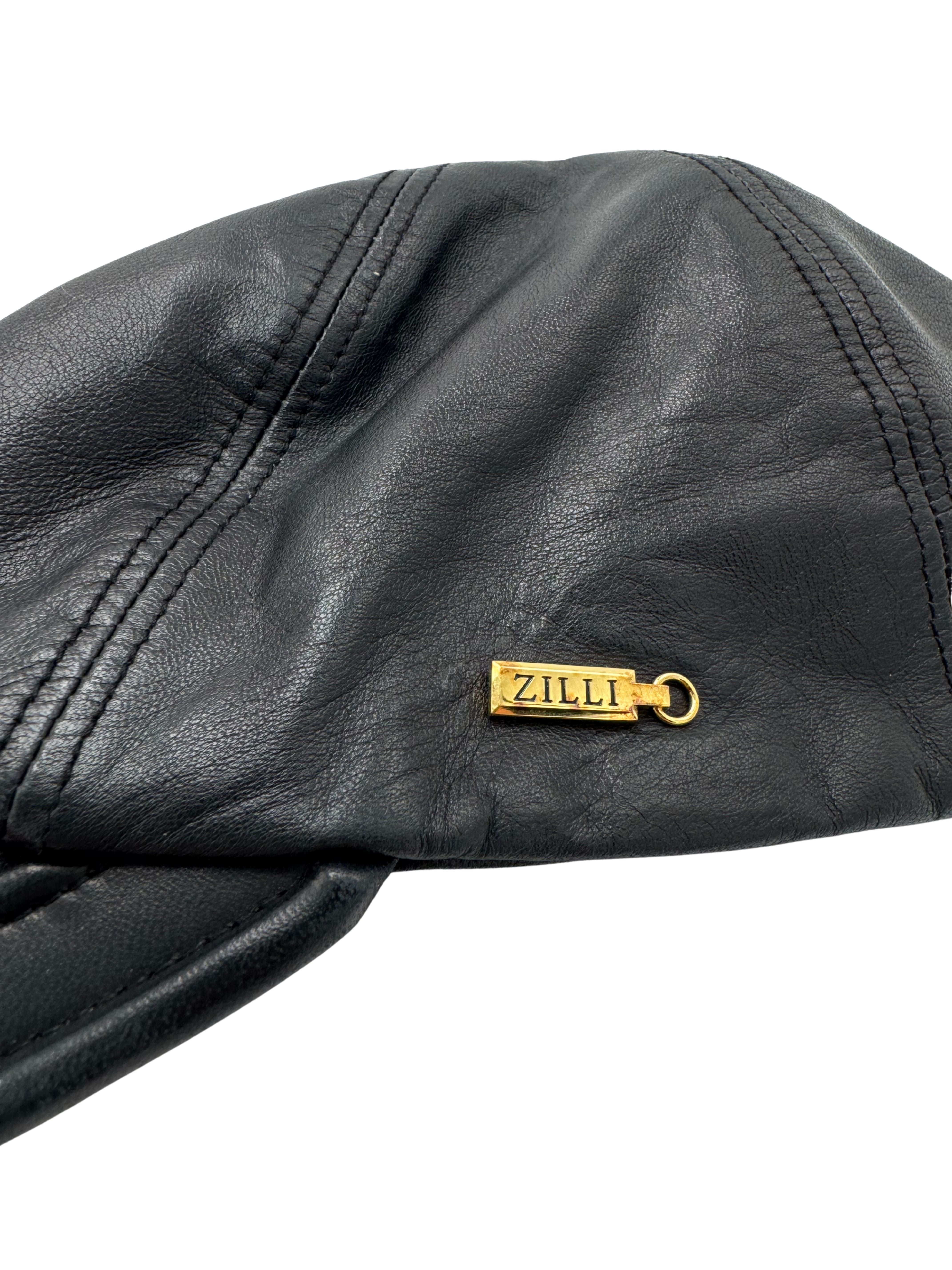 Zilli Leather Cap Zilli