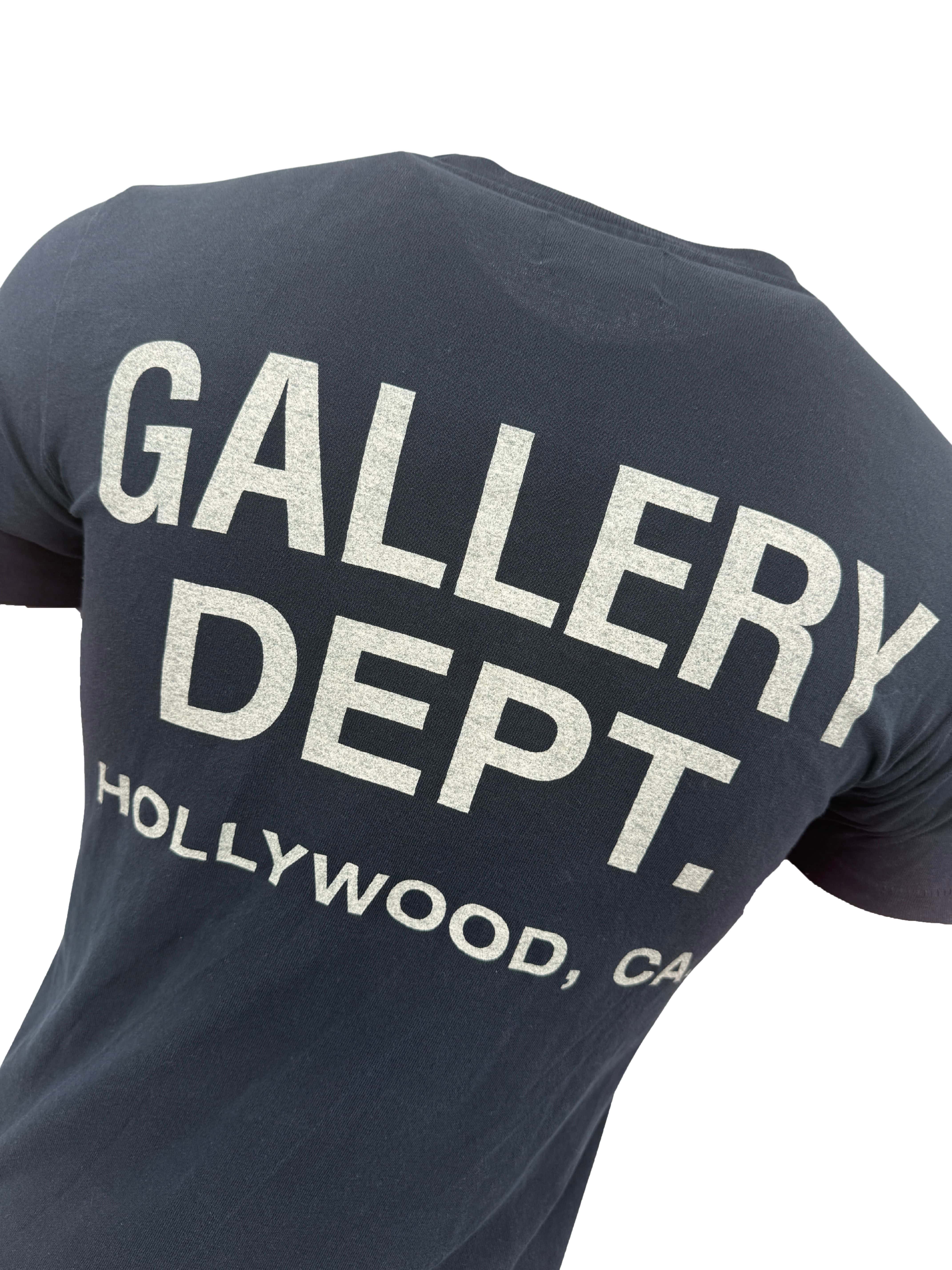 Gallery Dept. Logo T-Shirt - Navy Gallery Dept