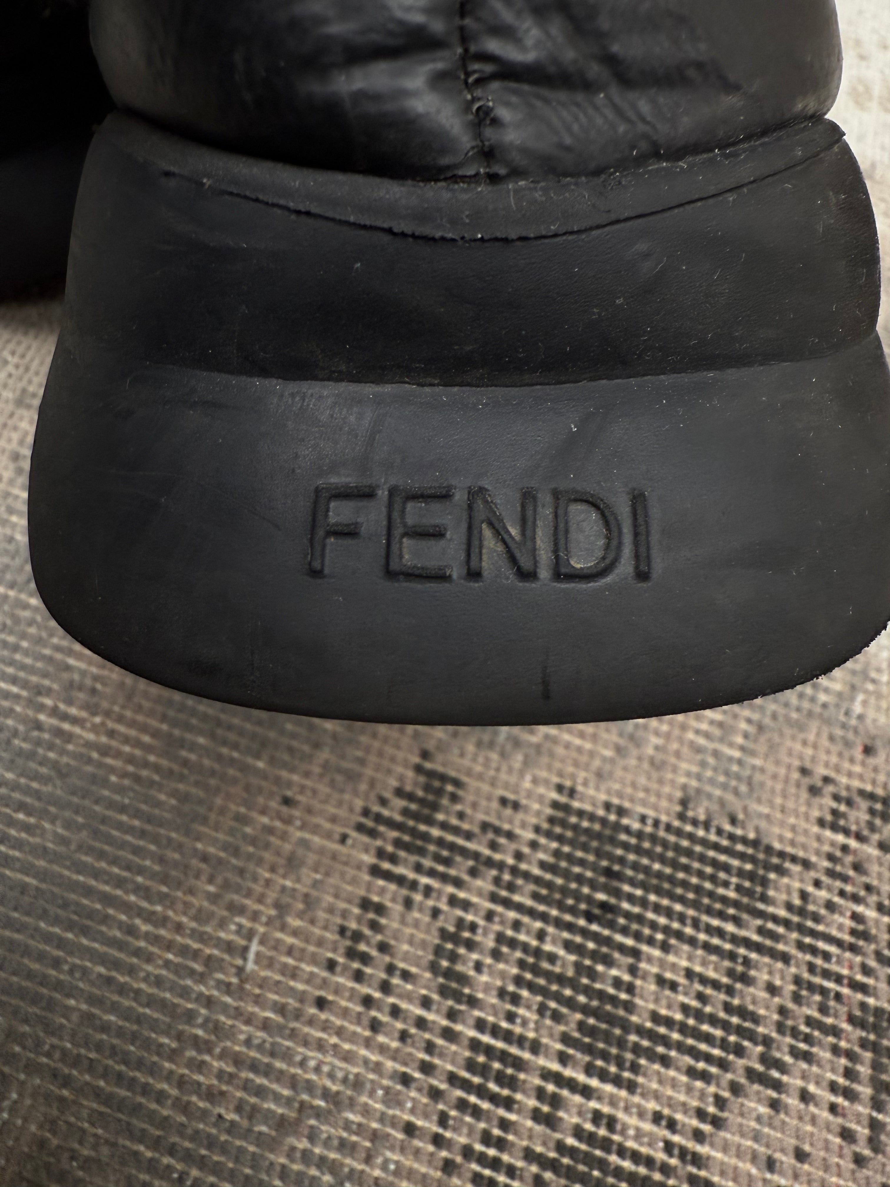 Fendi FF Sock Trainer - Black Fendi