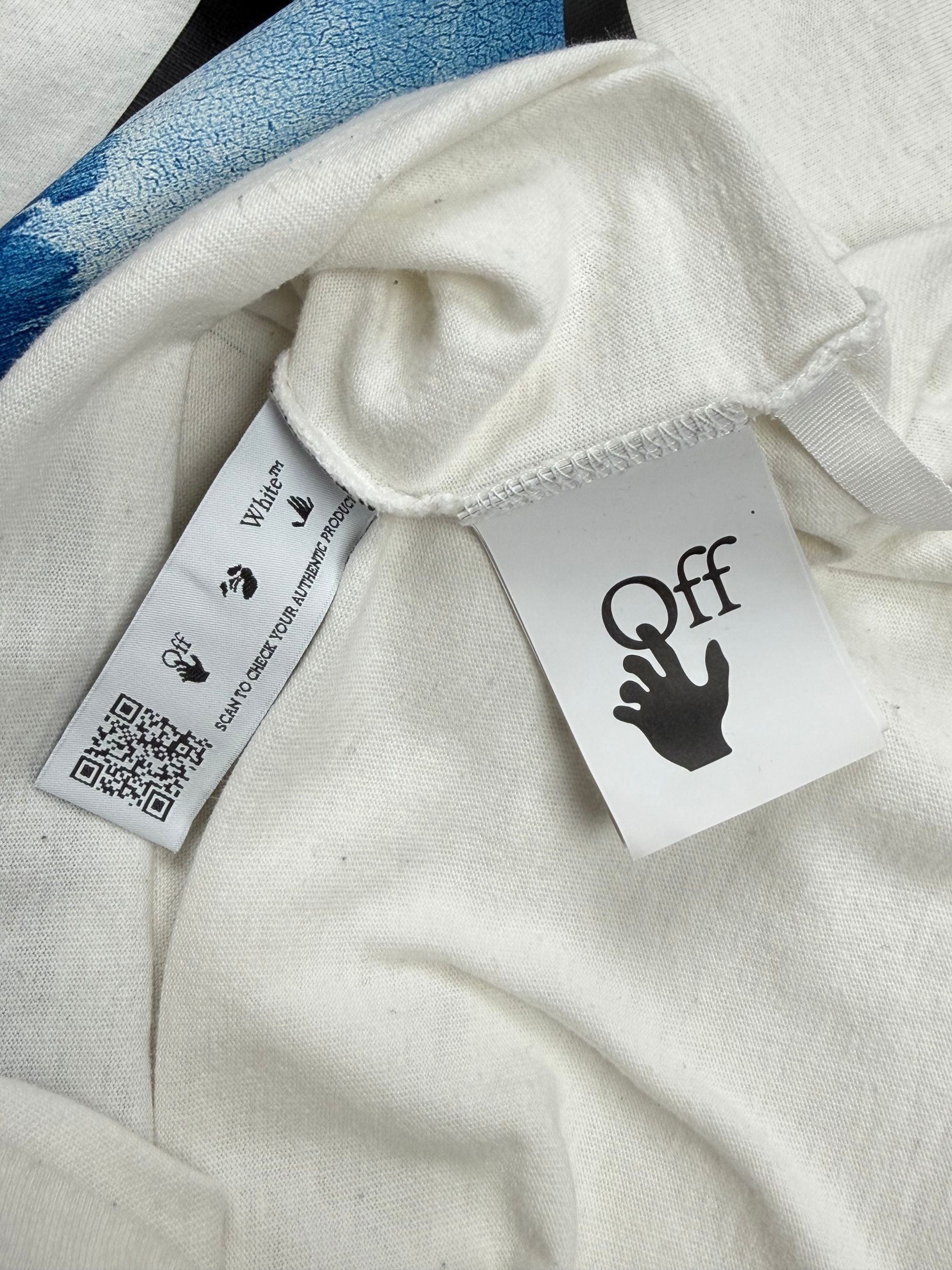 Off White Mona Lisa Print T-Shirt Off-White