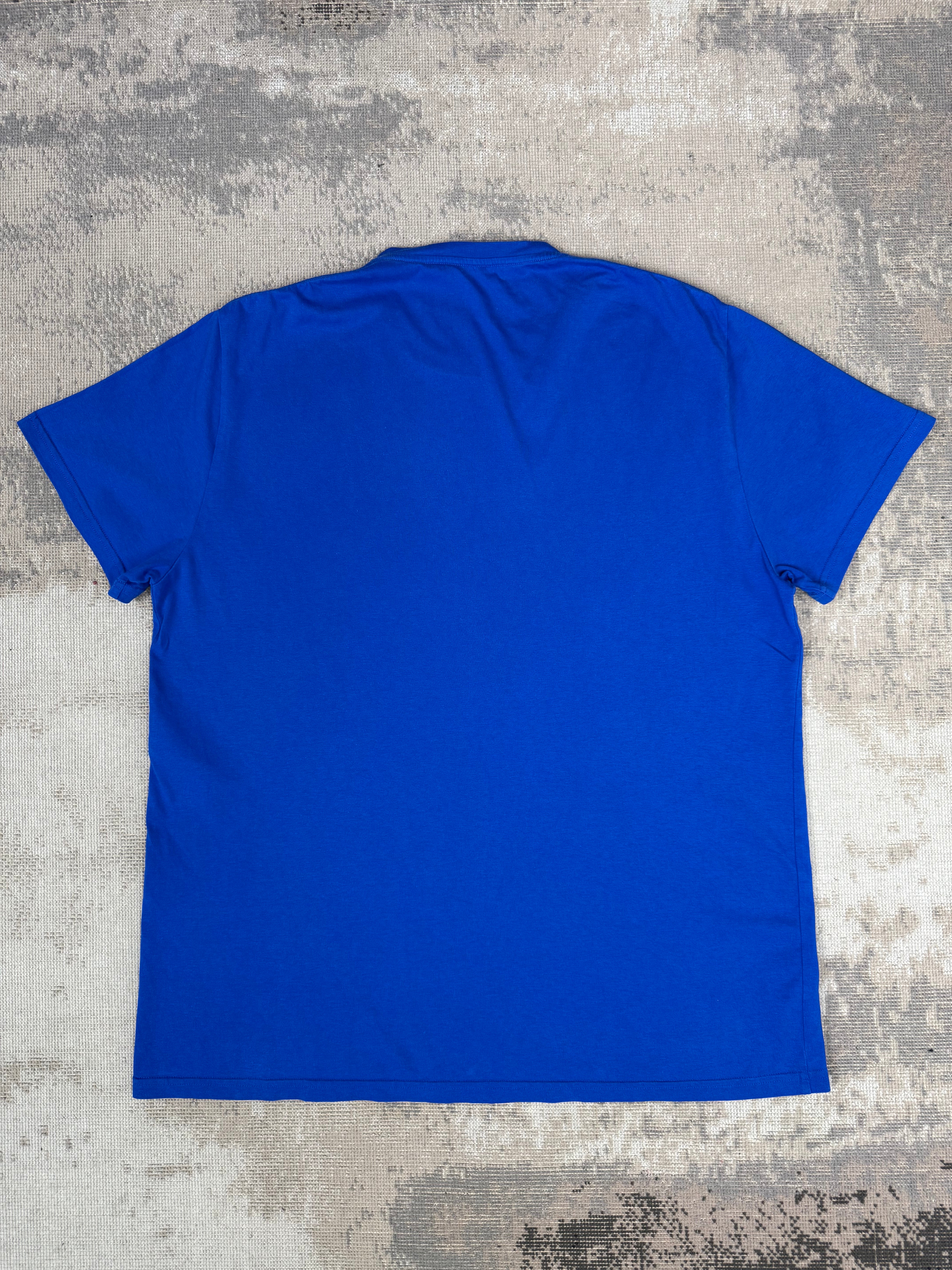 Alexander McQueen Graffiti Logo T-Shirt - Blue
