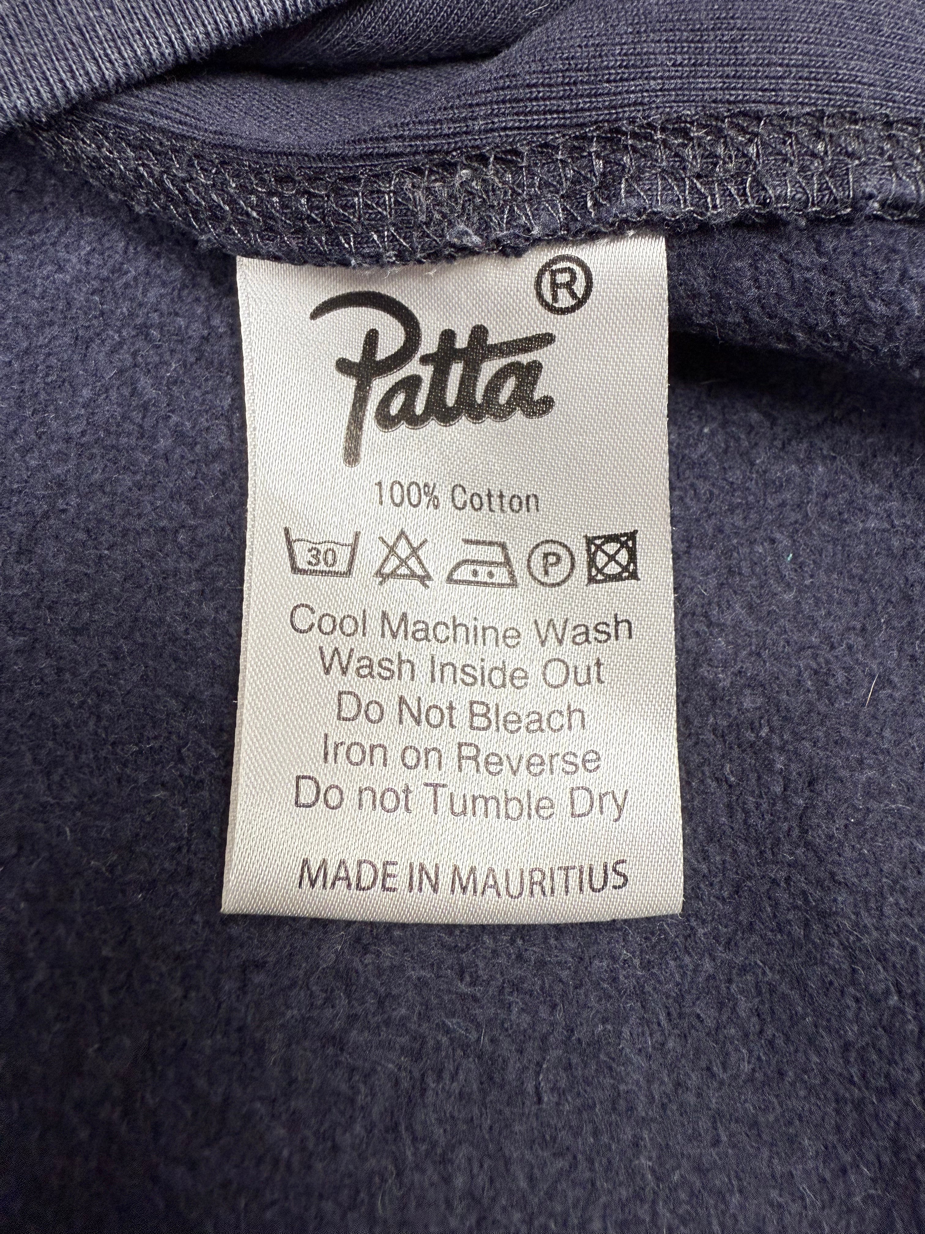 Patta Buckle Up Sweatshirt - Navy Patta