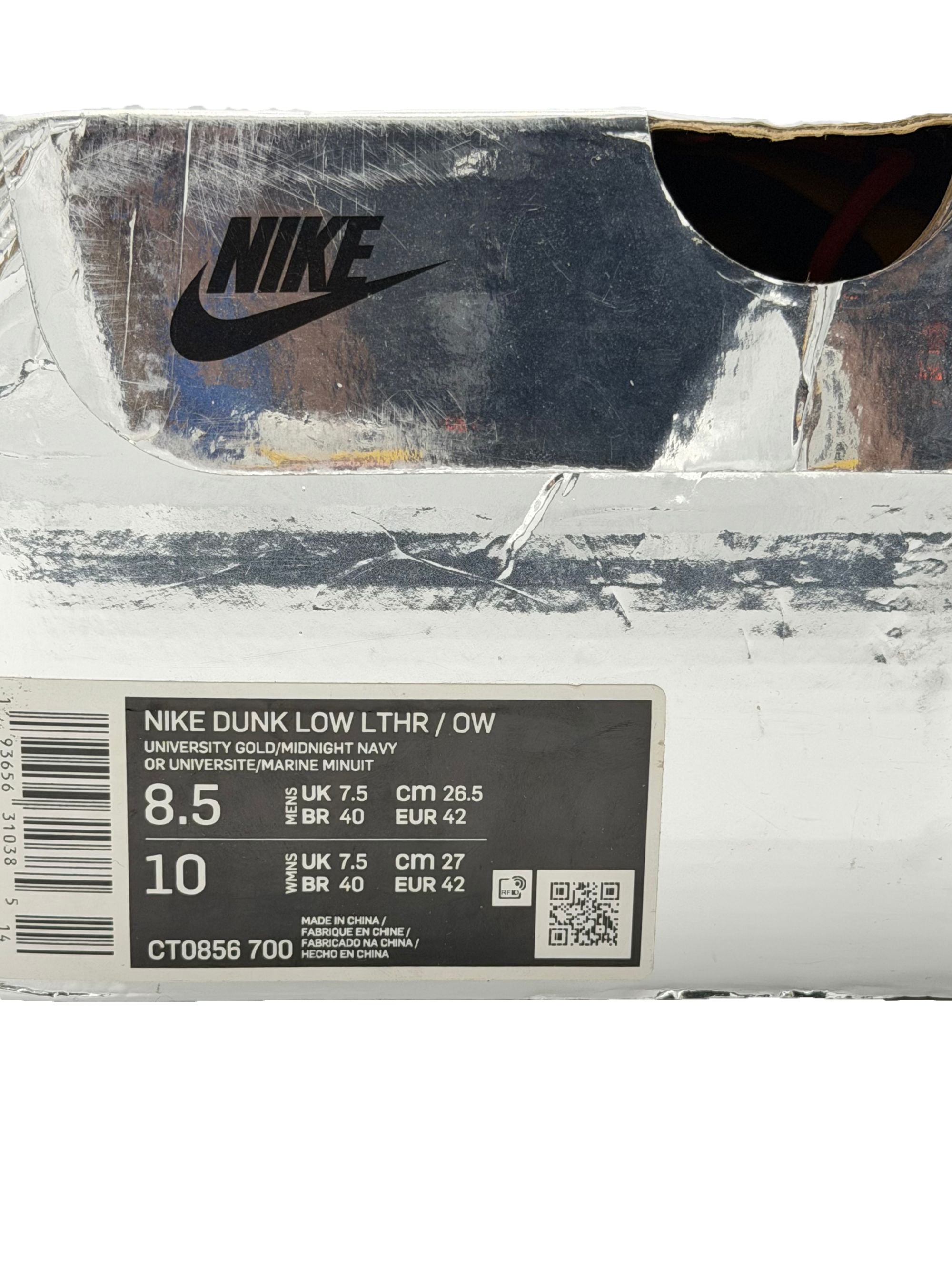 Nike X Off-White Dunk Low - University Gold Nike
