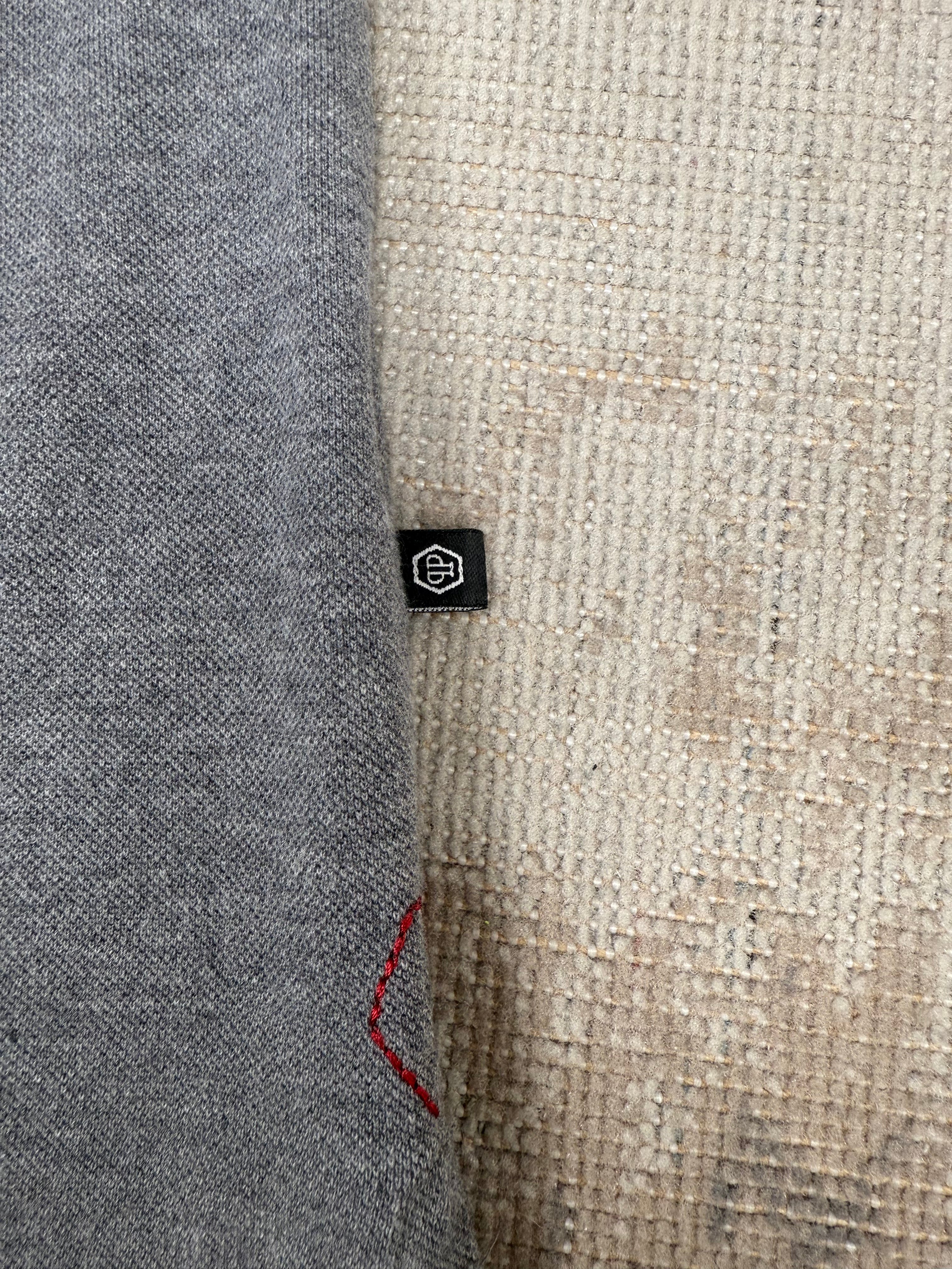 Philipp Plein Homme Studded Polo - Grey Philipp Plein