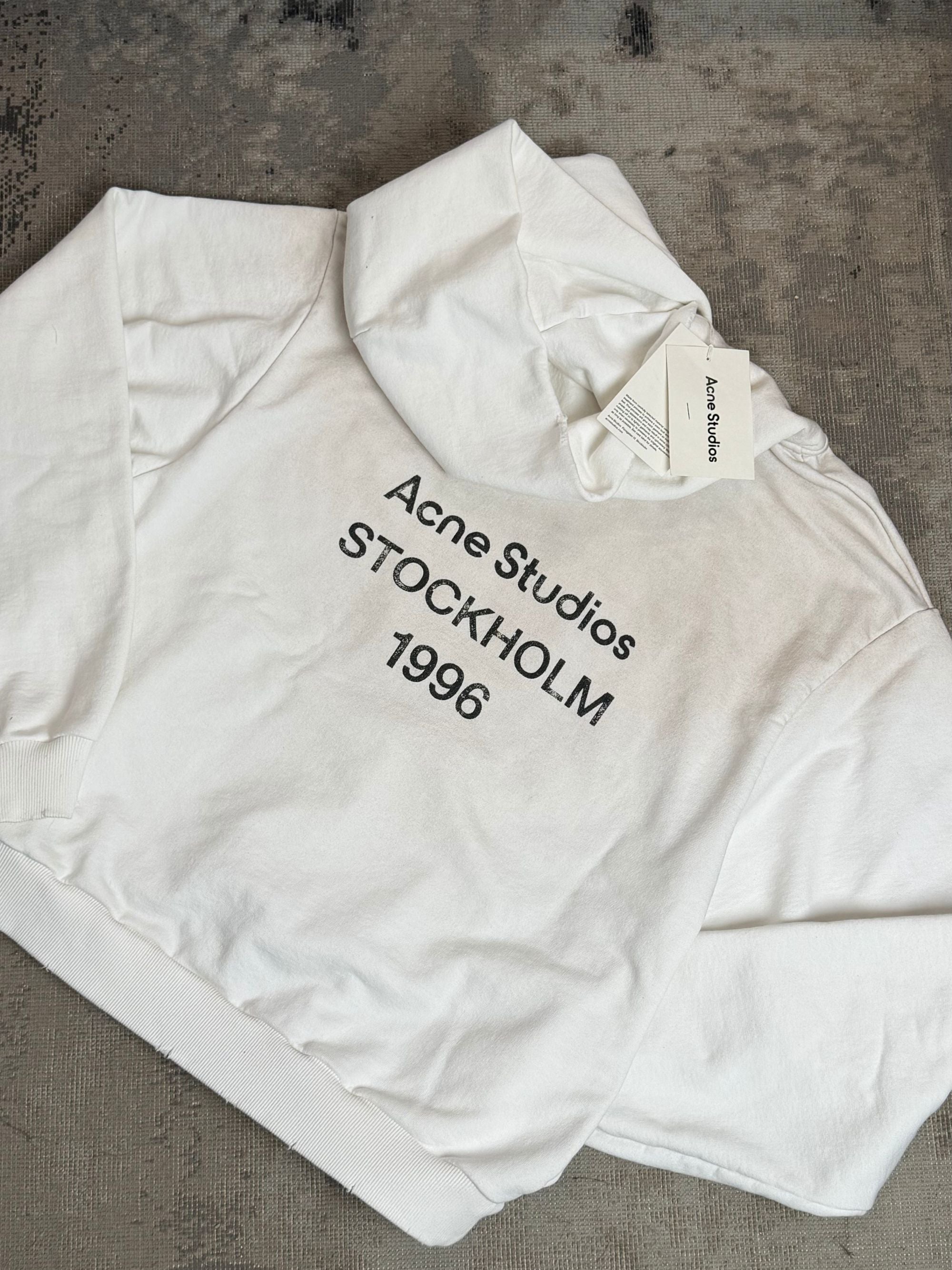 Acne Studios Stockholm 1996 Hoodie (Unused) Snip Pull Acne Studios