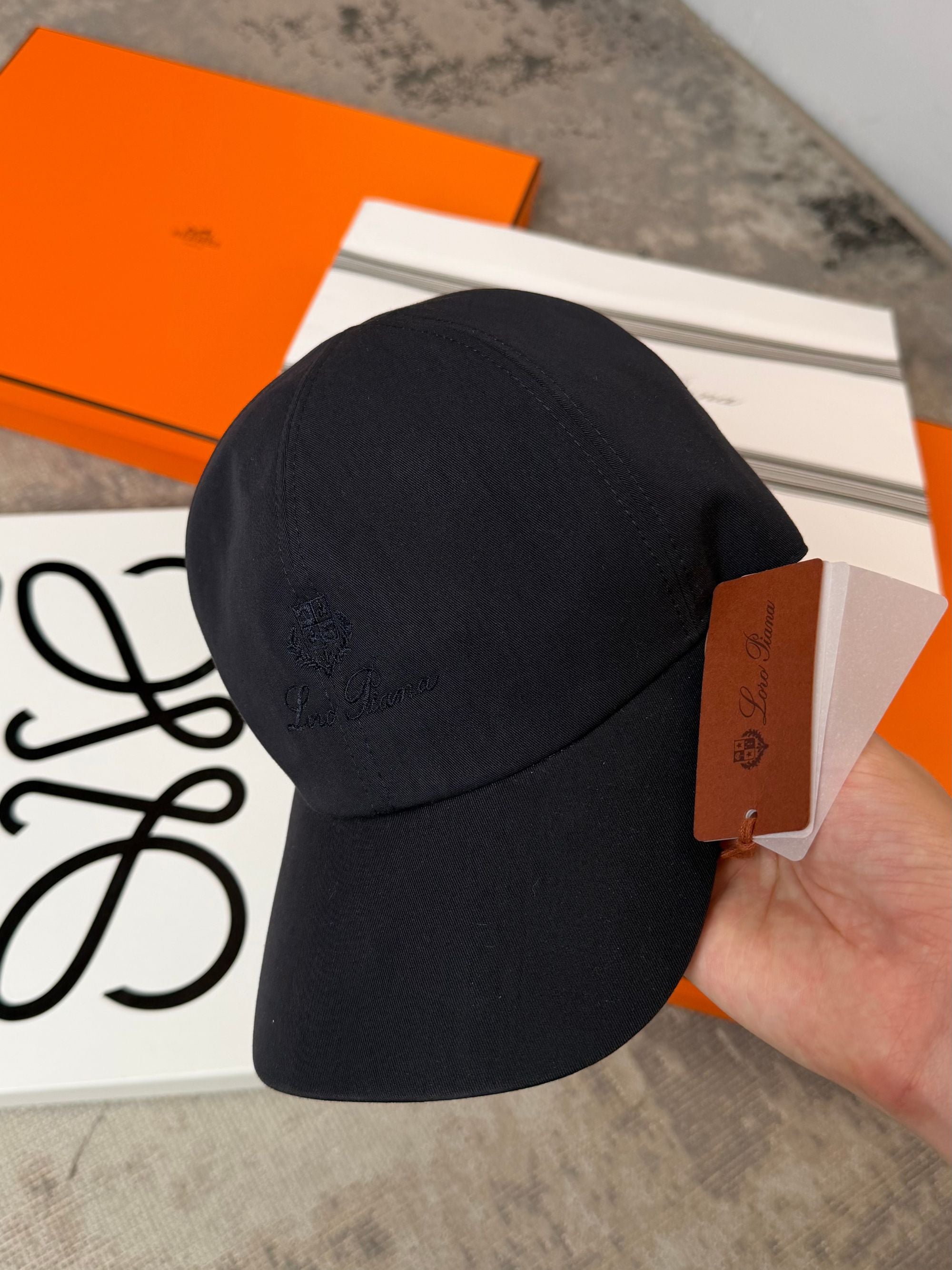 Loro Piana Embroidered Logo Baseball Cap (Unused) Loro Piana