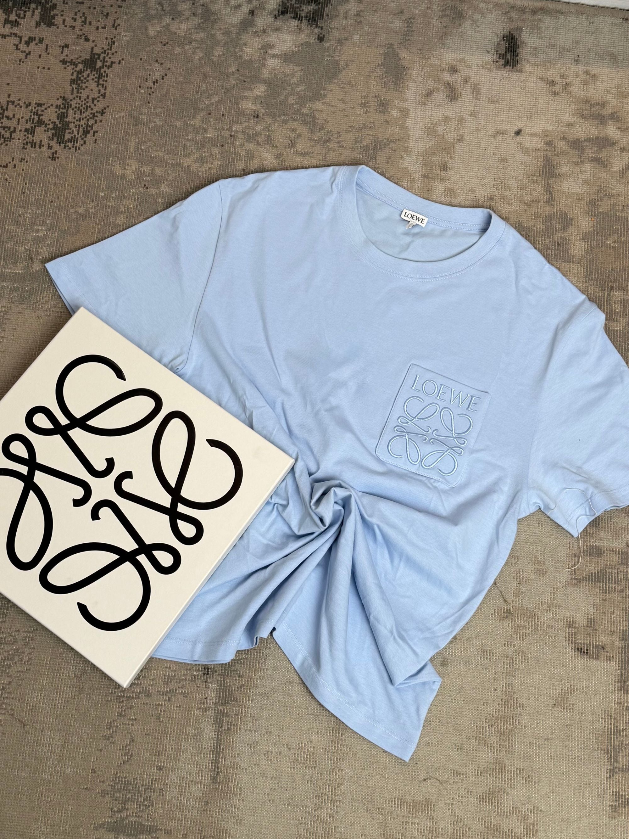Loewe Anagram Logo Patch Pocket T-Shirt Loewe