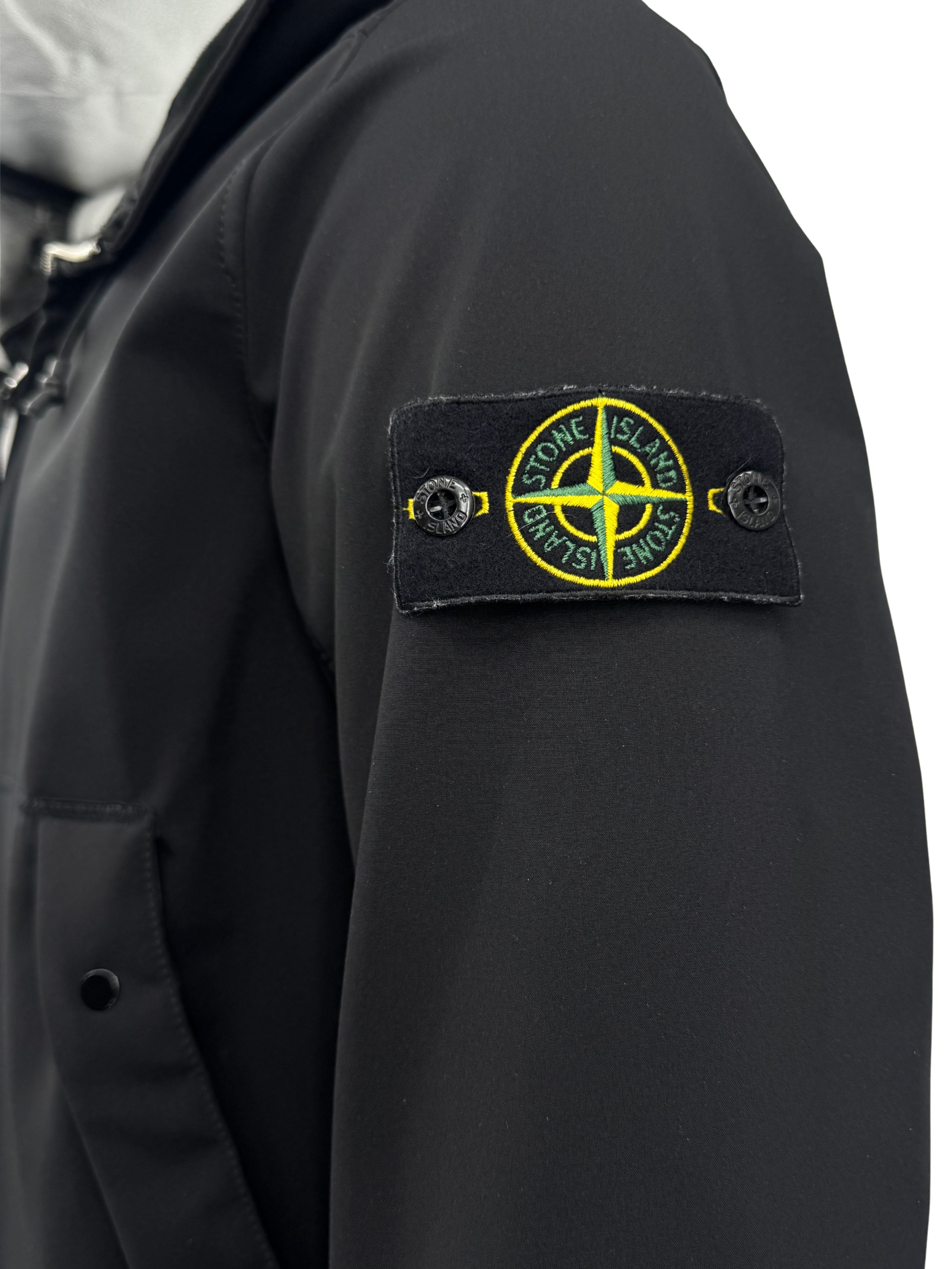 Stone Island Soft Shell-R Jacket - Black Stone Island