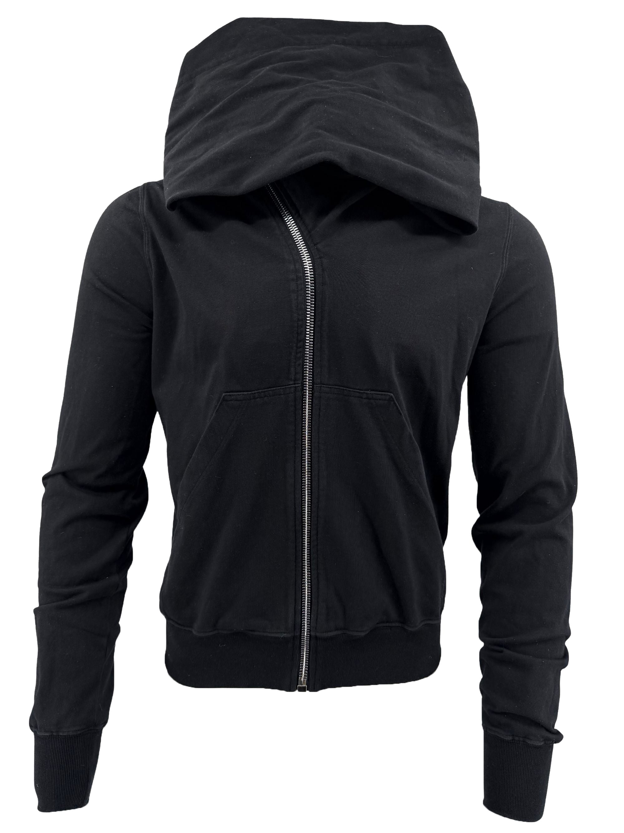 Rick Owens Asymetric Zip Up Hoodie Rick Owens