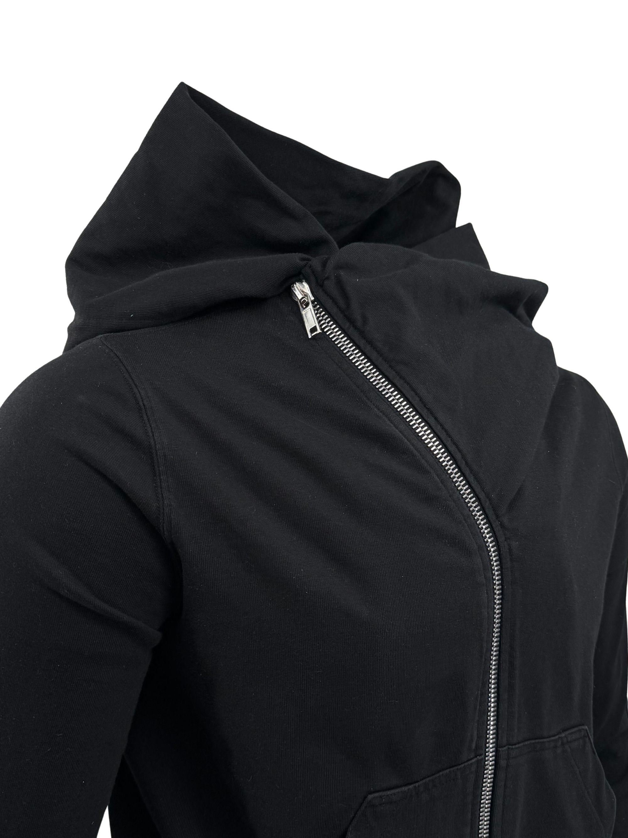 Rick Owens Asymetric Zip Up Hoodie Rick Owens