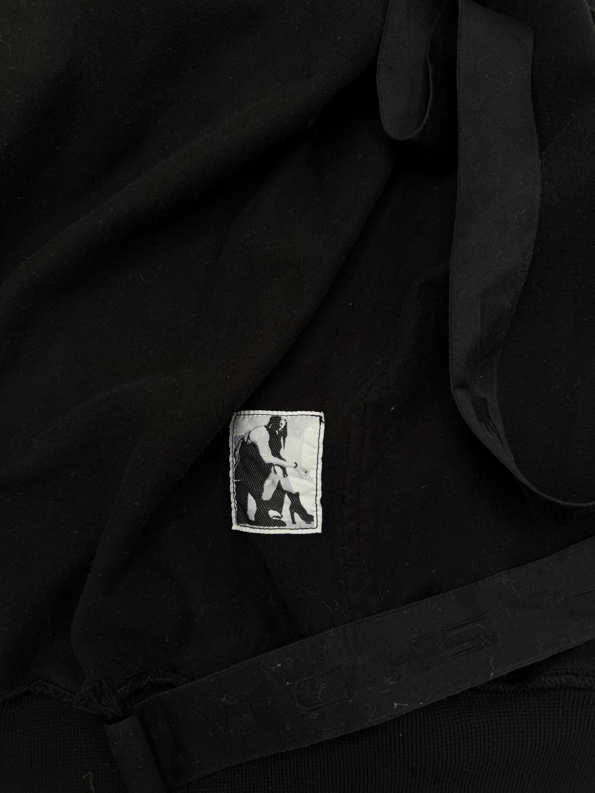 Rick Owens Asymetric Zip Up Hoodie Rick Owens