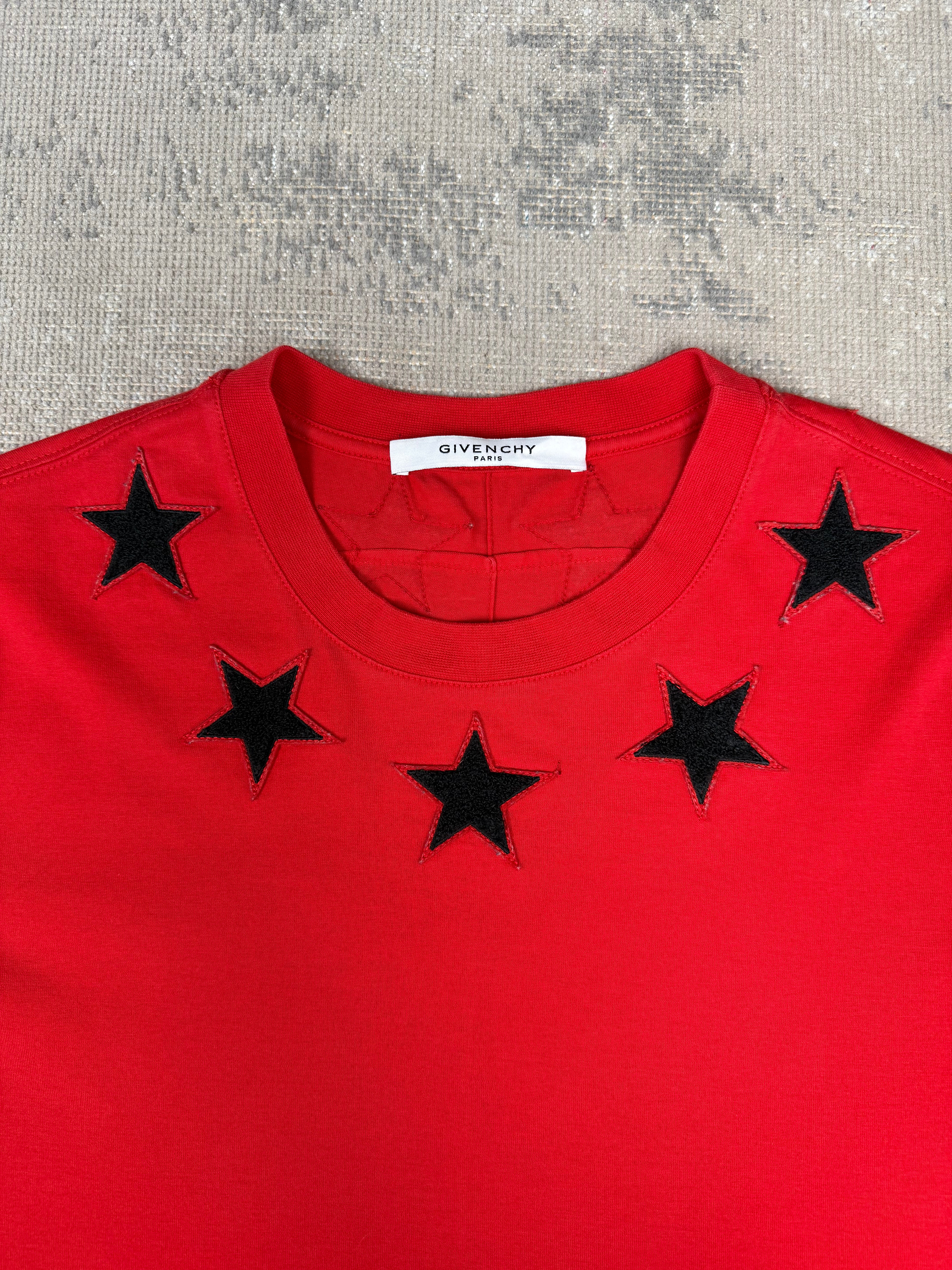 Givenchy Star 47 T-Shirt - Red Givenchy