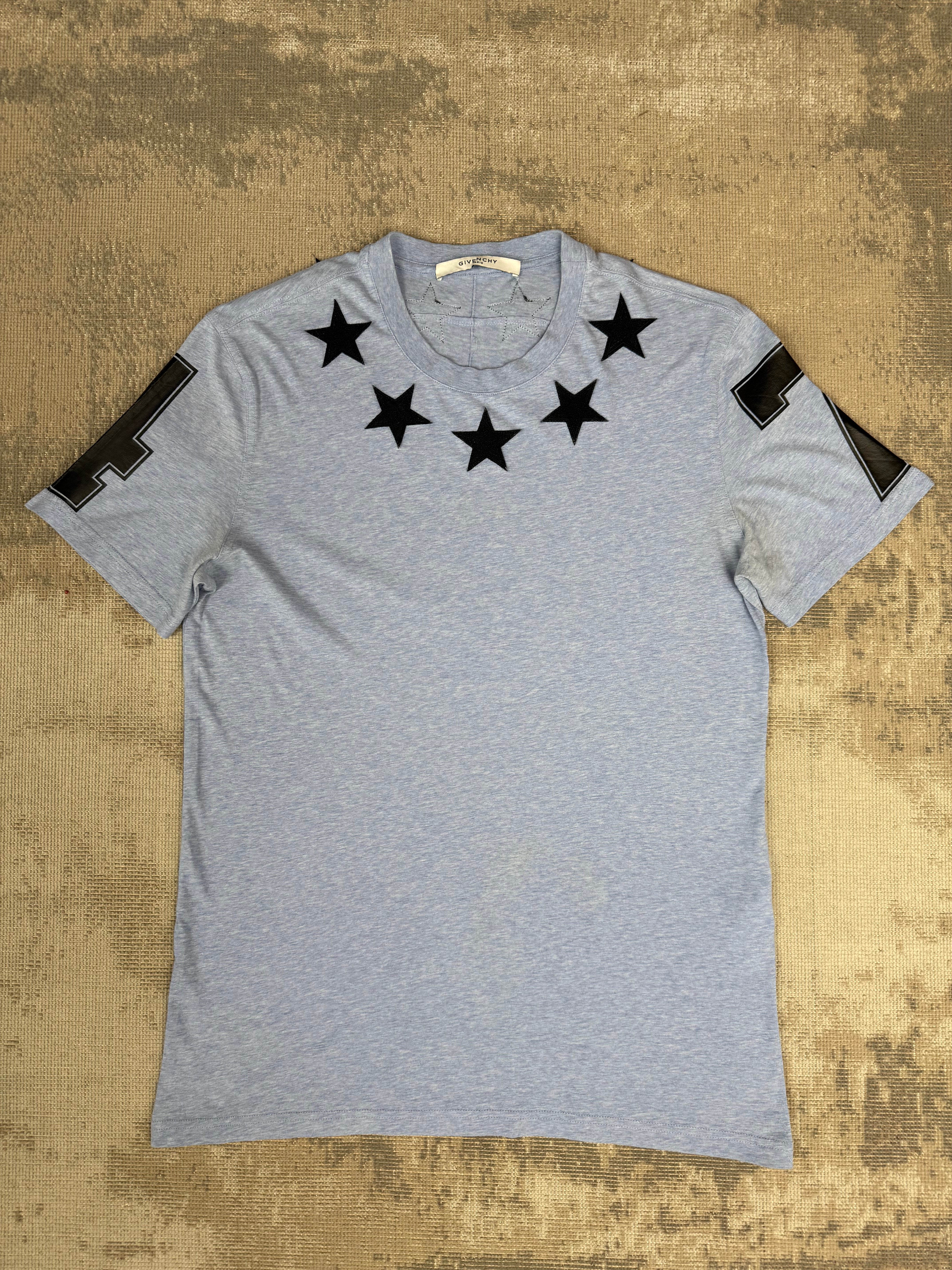 Givenchy Star 47 T-Shirt - Baby Blue Givenchy