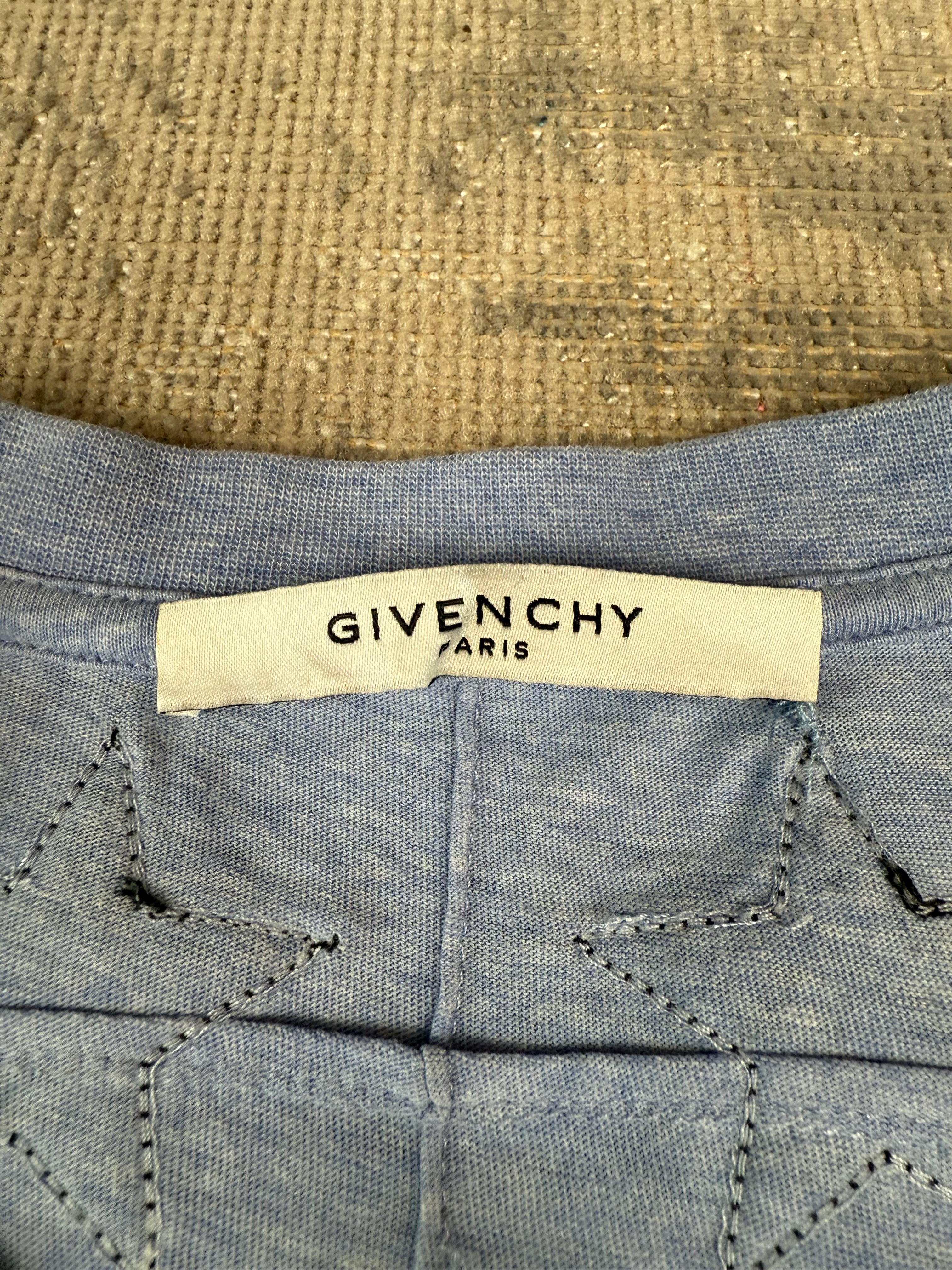 Givenchy Star 47 T-Shirt - Baby Blue Givenchy