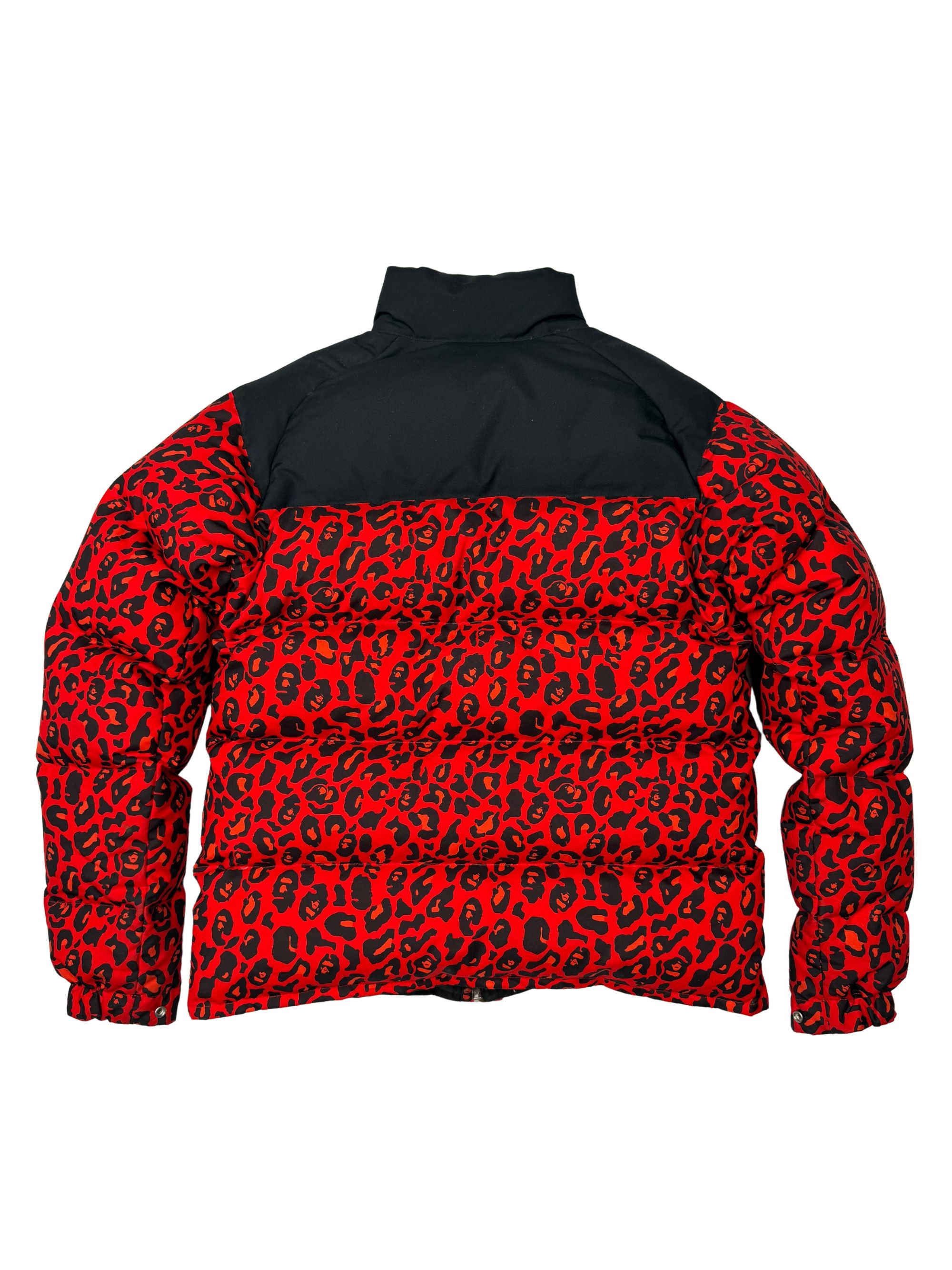 Bape Leopard Print Down Jacket BAPE