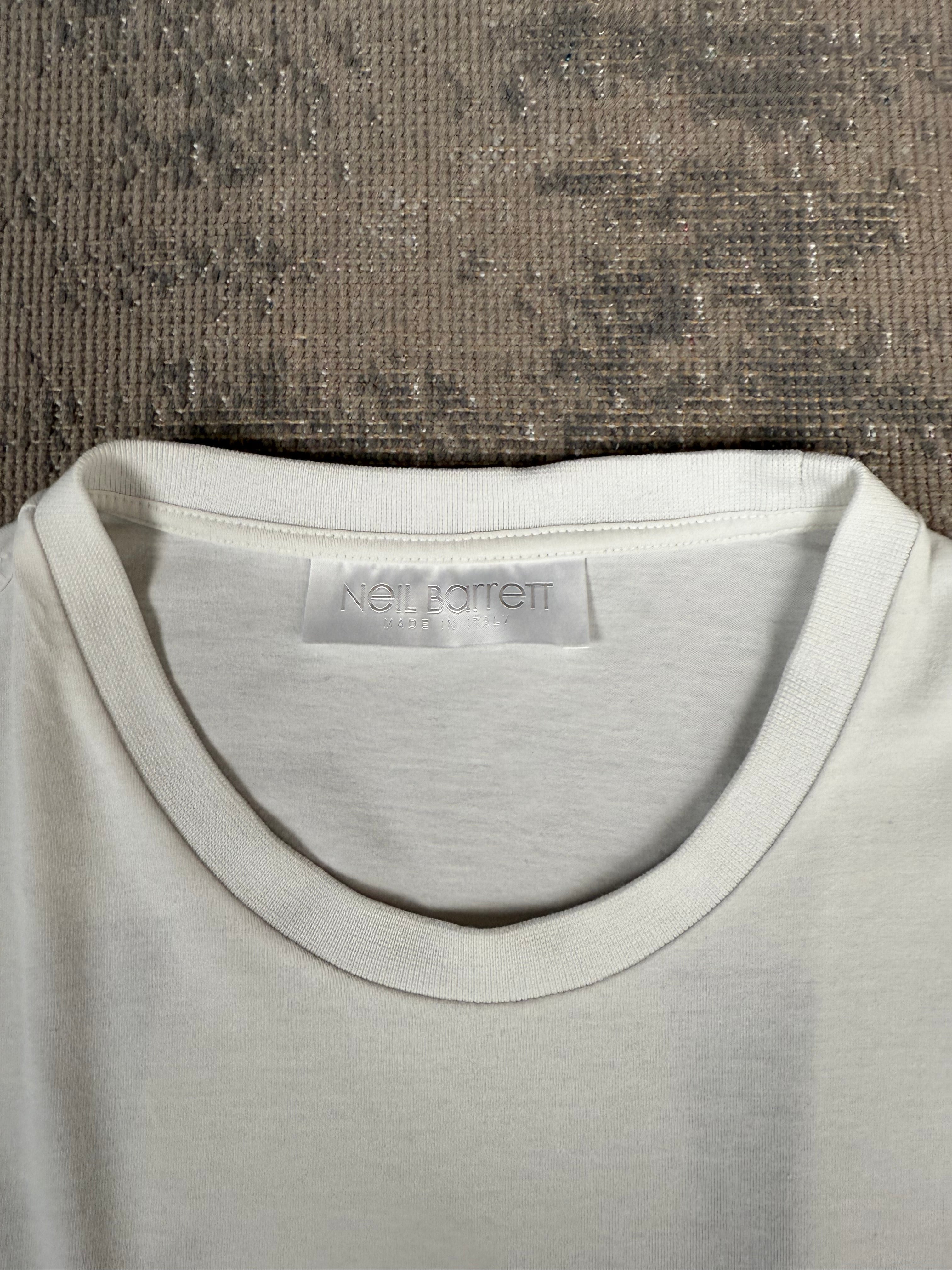 Neil Barrett Lightning Bolt T-Shirt - White Neil Barrett