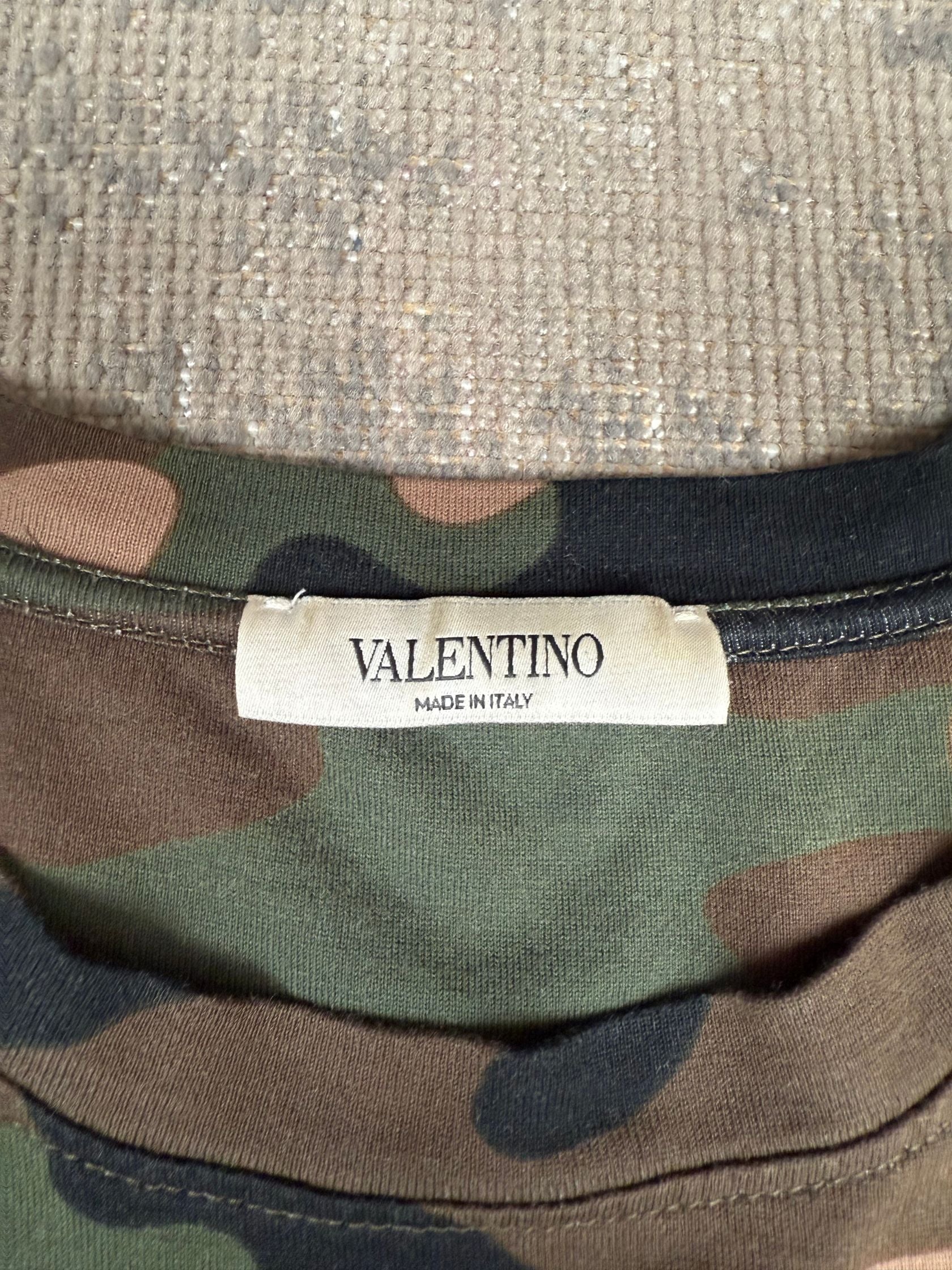 Valentino Gradient Logo T-Shirt - Camo Valentino