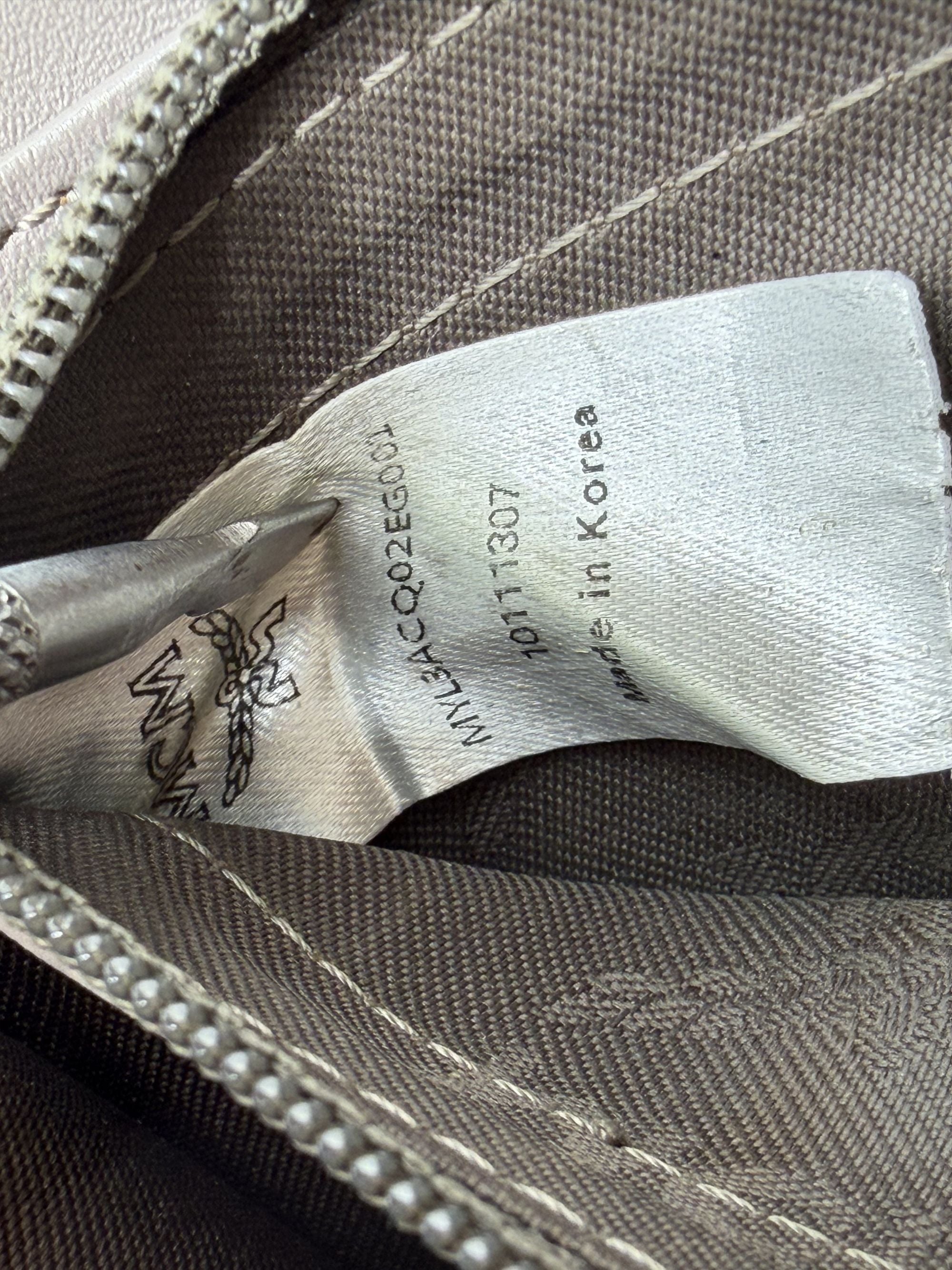 MCM Munchen Trifold Purse - Brown MCM
