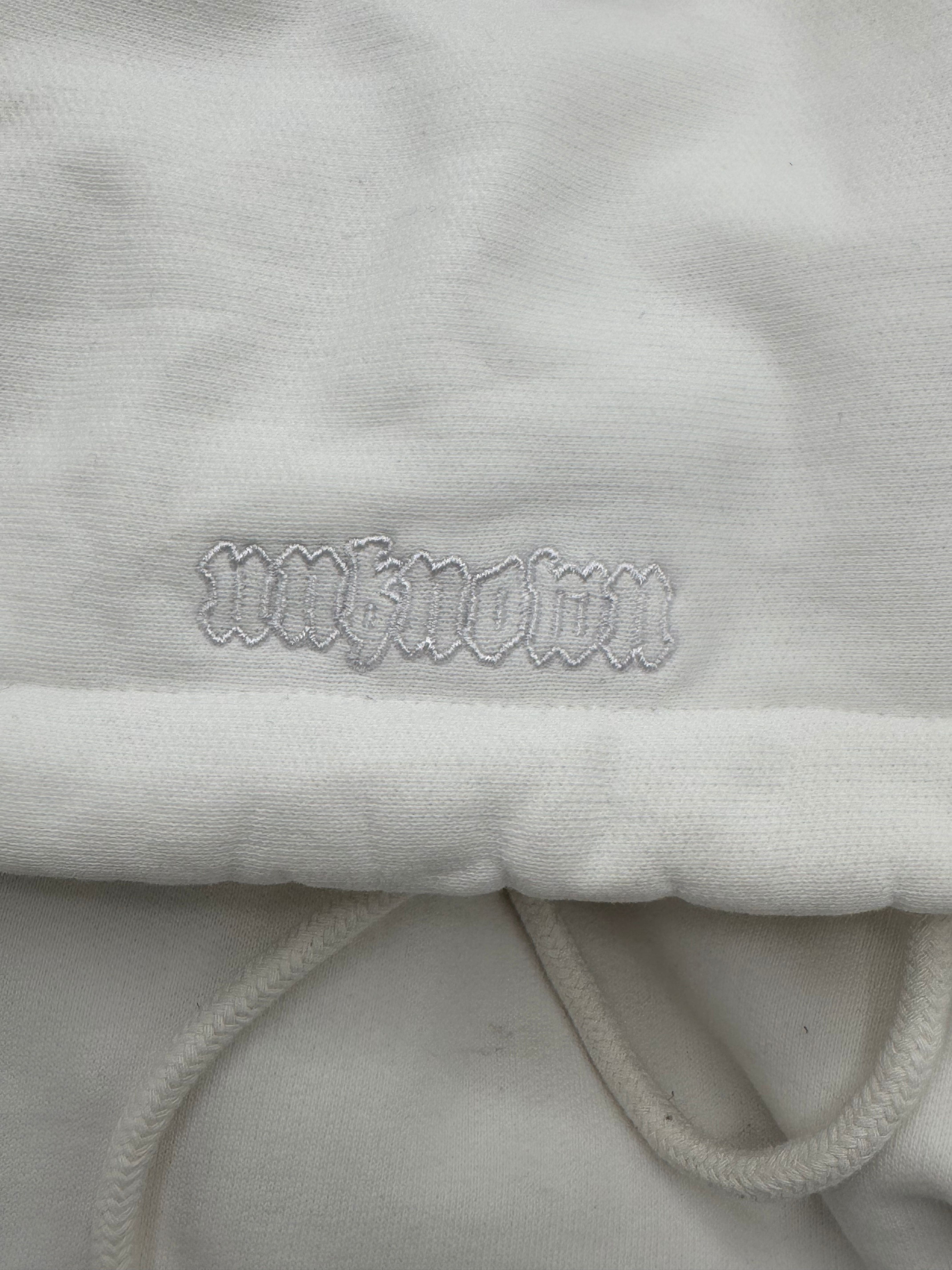 Unknown London Arabic Logo Hoodie - White