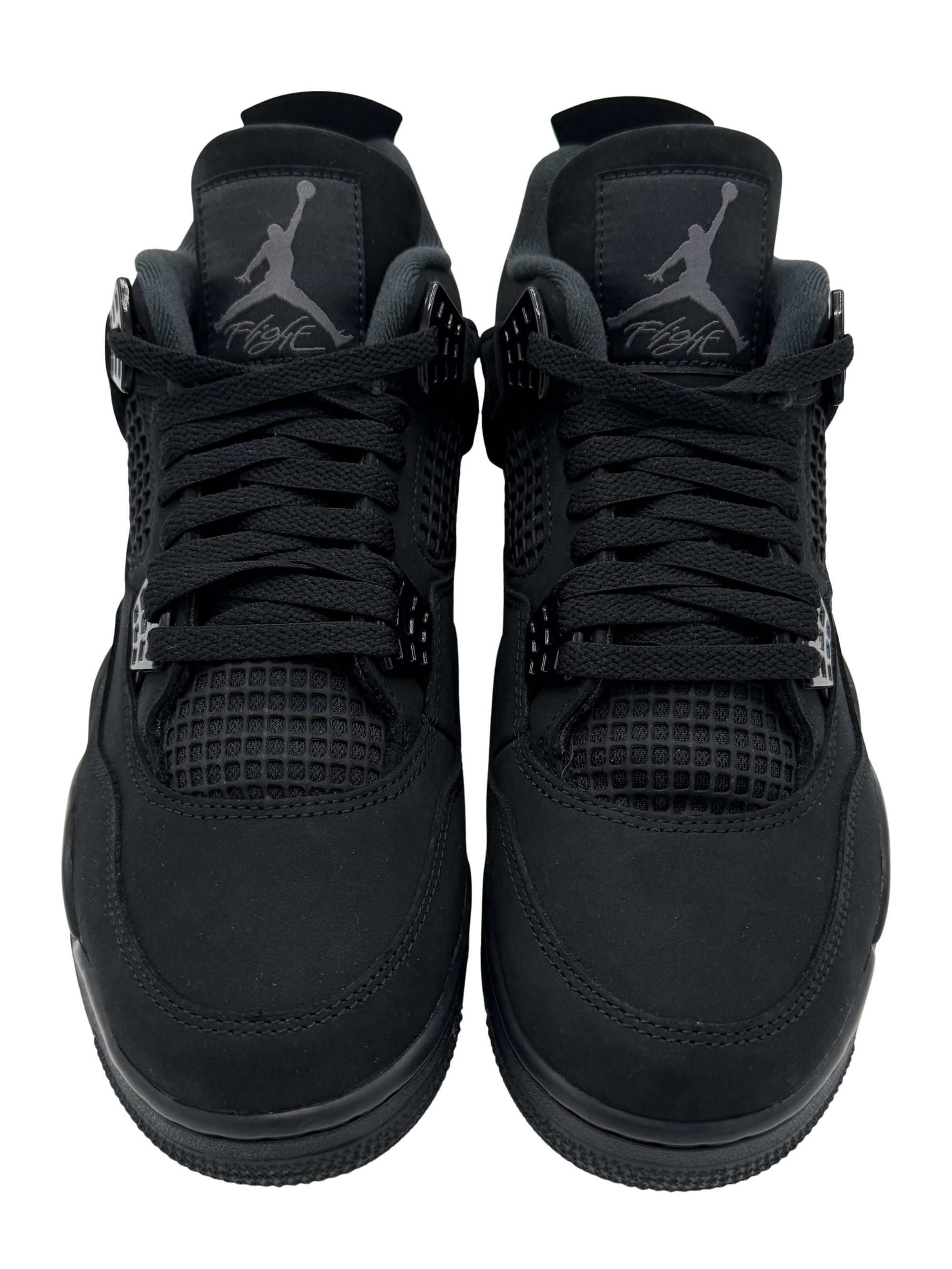 Nike Air Jordan 4 Retro Trainers - Black (Unused) Nike