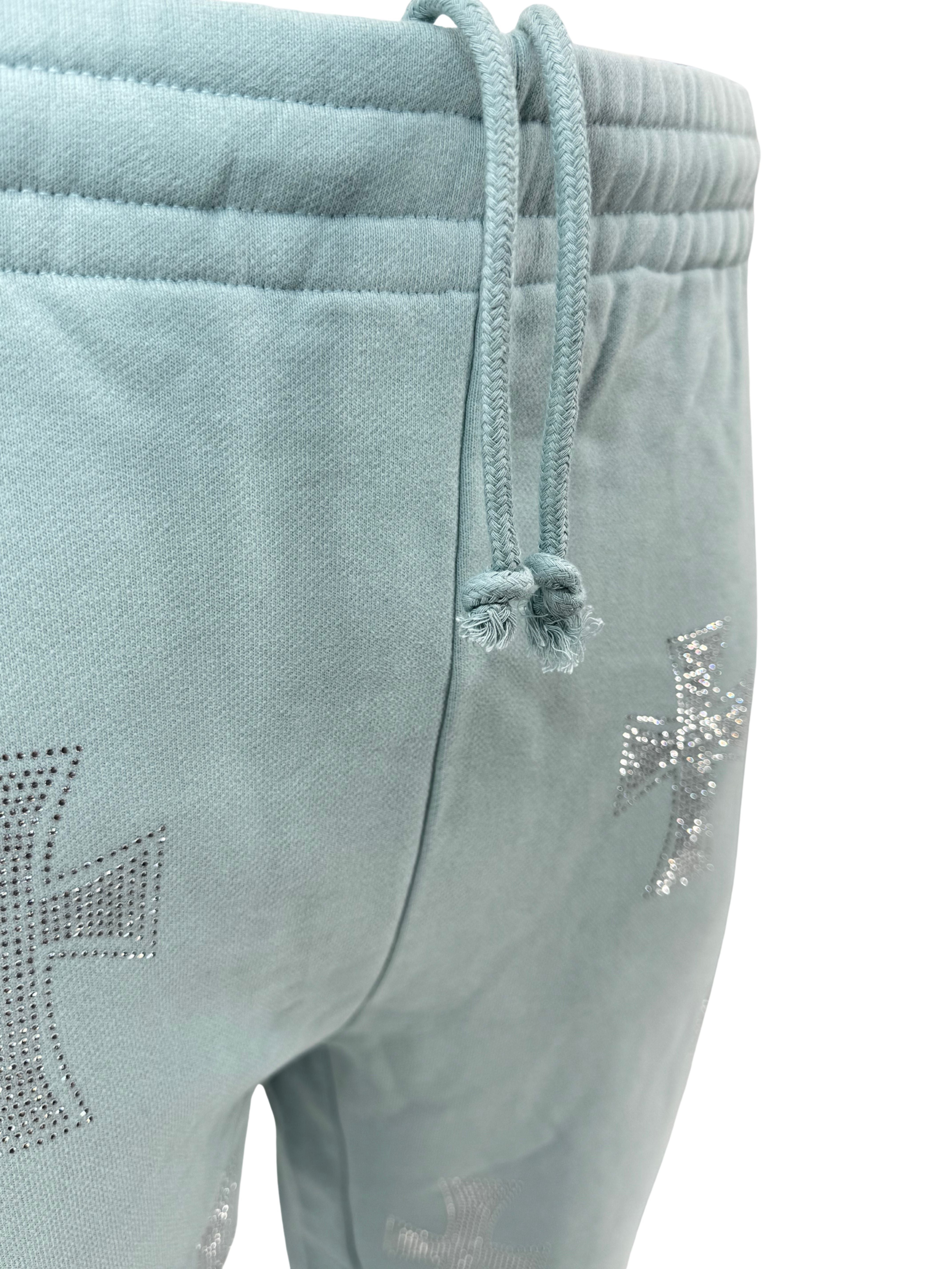 Unknown London Rhinestone Joggers - Blue (Unused) Unknown London