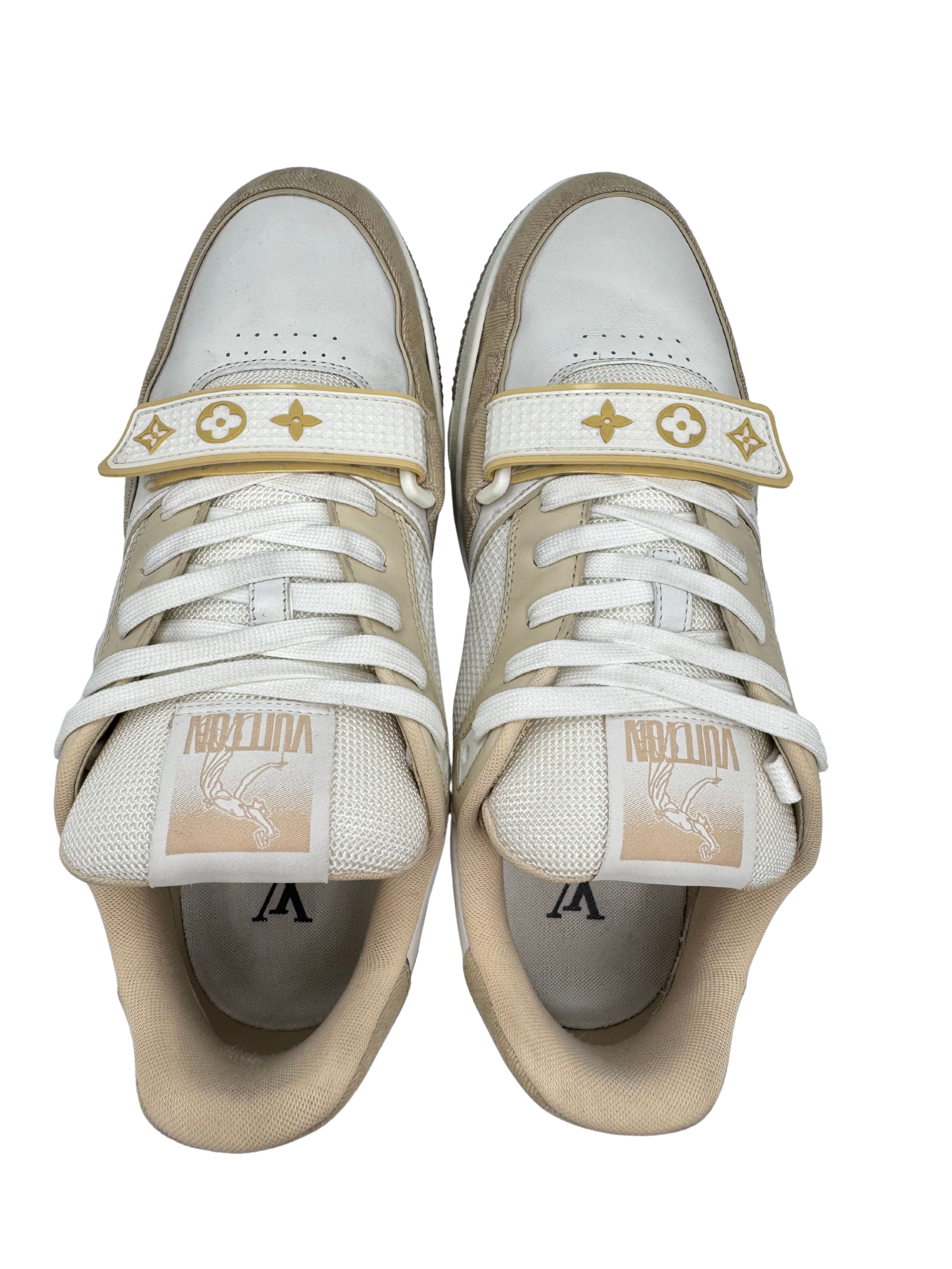 Louis Vuitton Strap Trainer - Beige Louis Vuitton