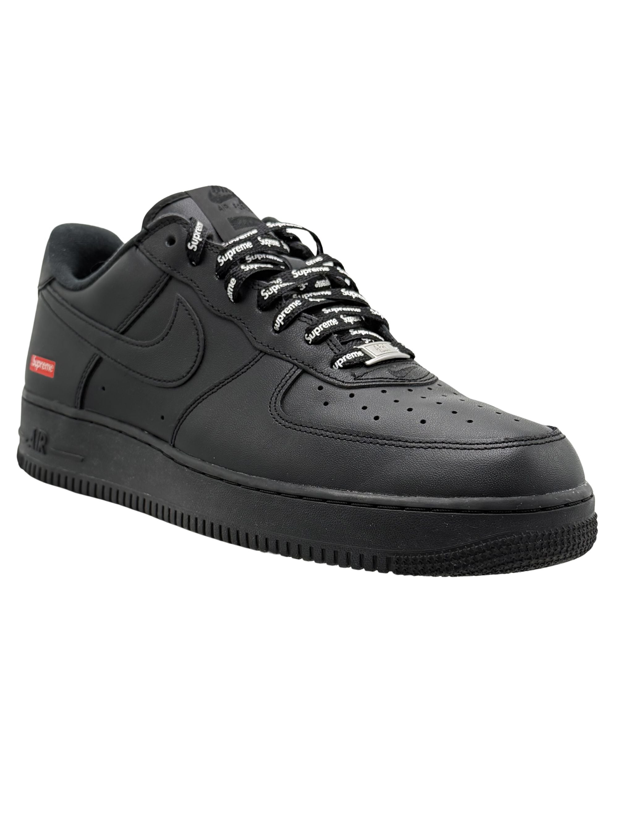 Nike X Supreme Airforce 1 Low Trainers - Black Supreme