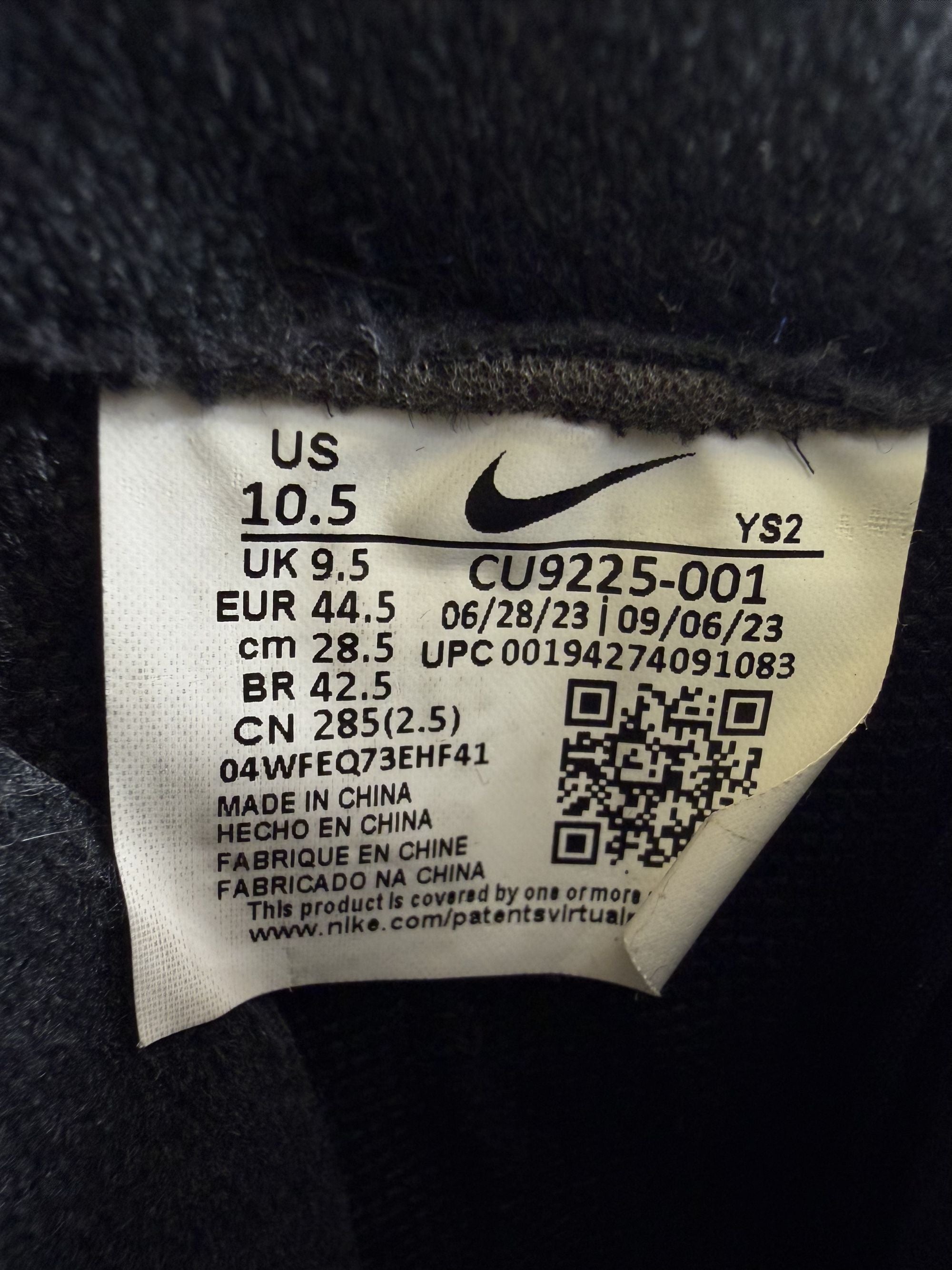 Nike X Supreme Airforce 1 Low Trainers - Black Supreme