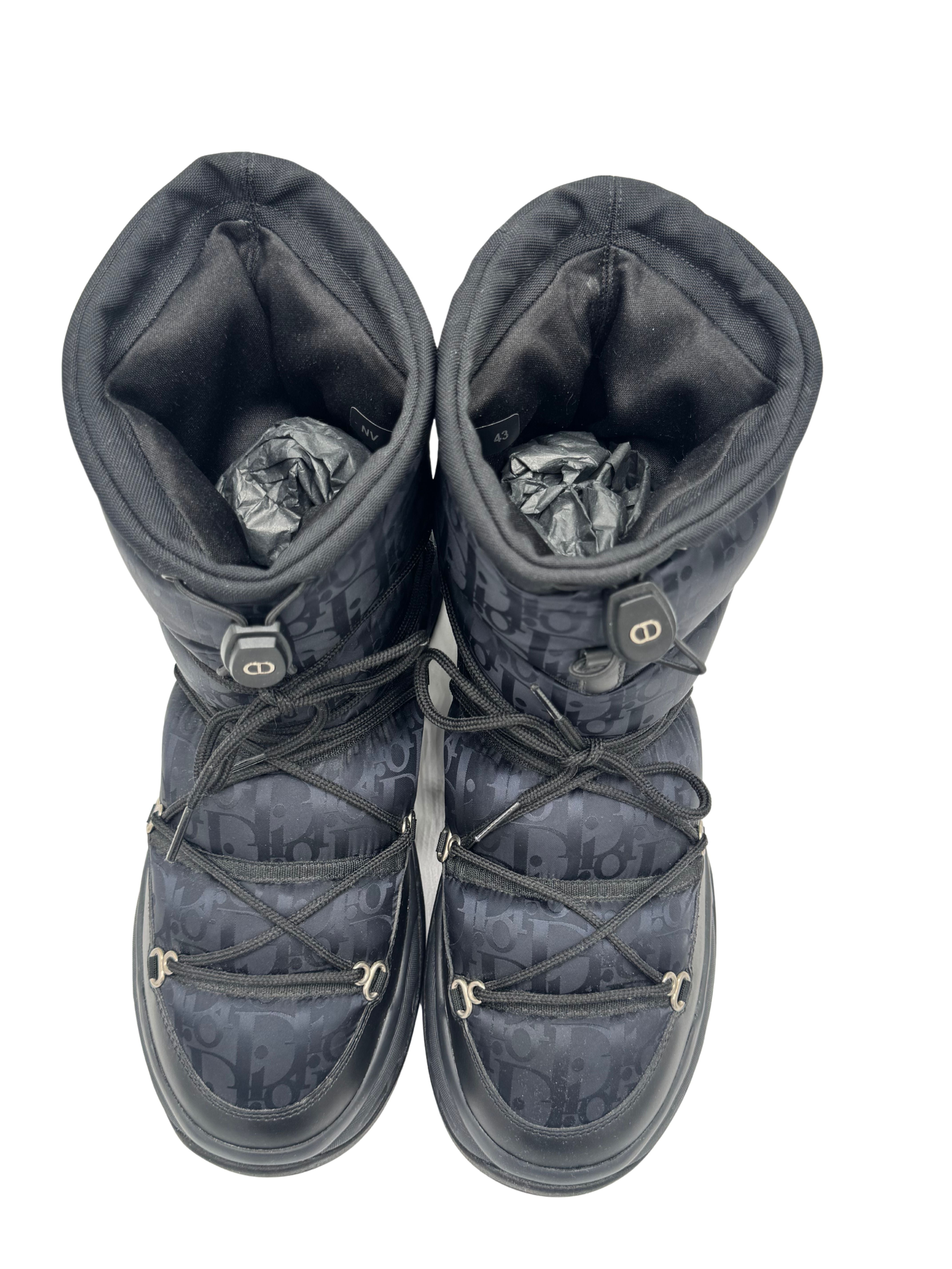 Dior Oblique Snowboots - Navy Dior