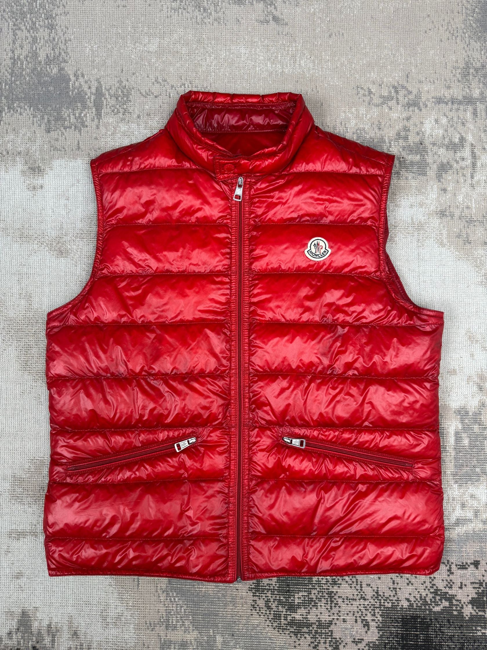 Moncler Gui Gilet - Red Moncler