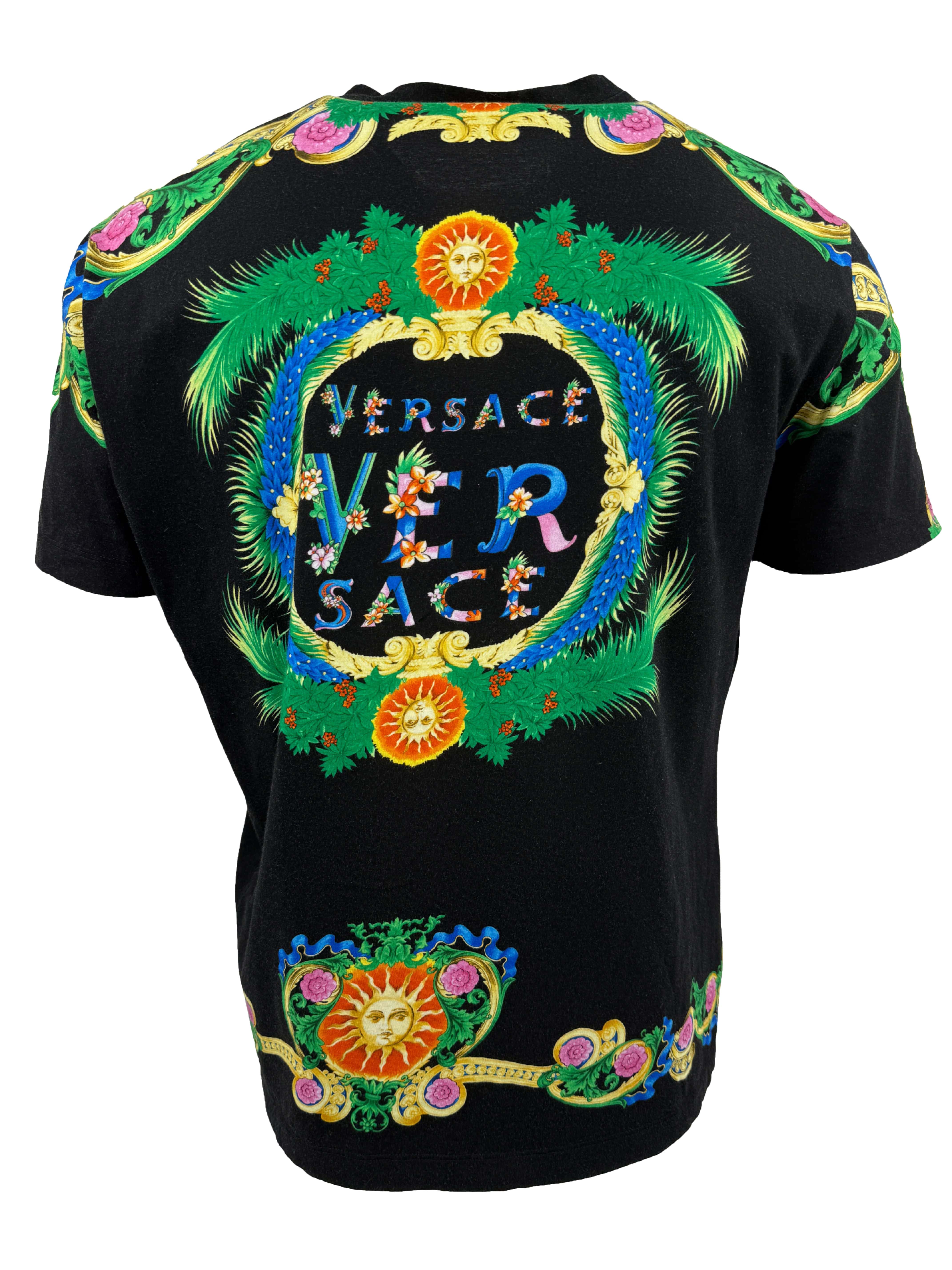 Versace Printed T-Shirt - Black Versace