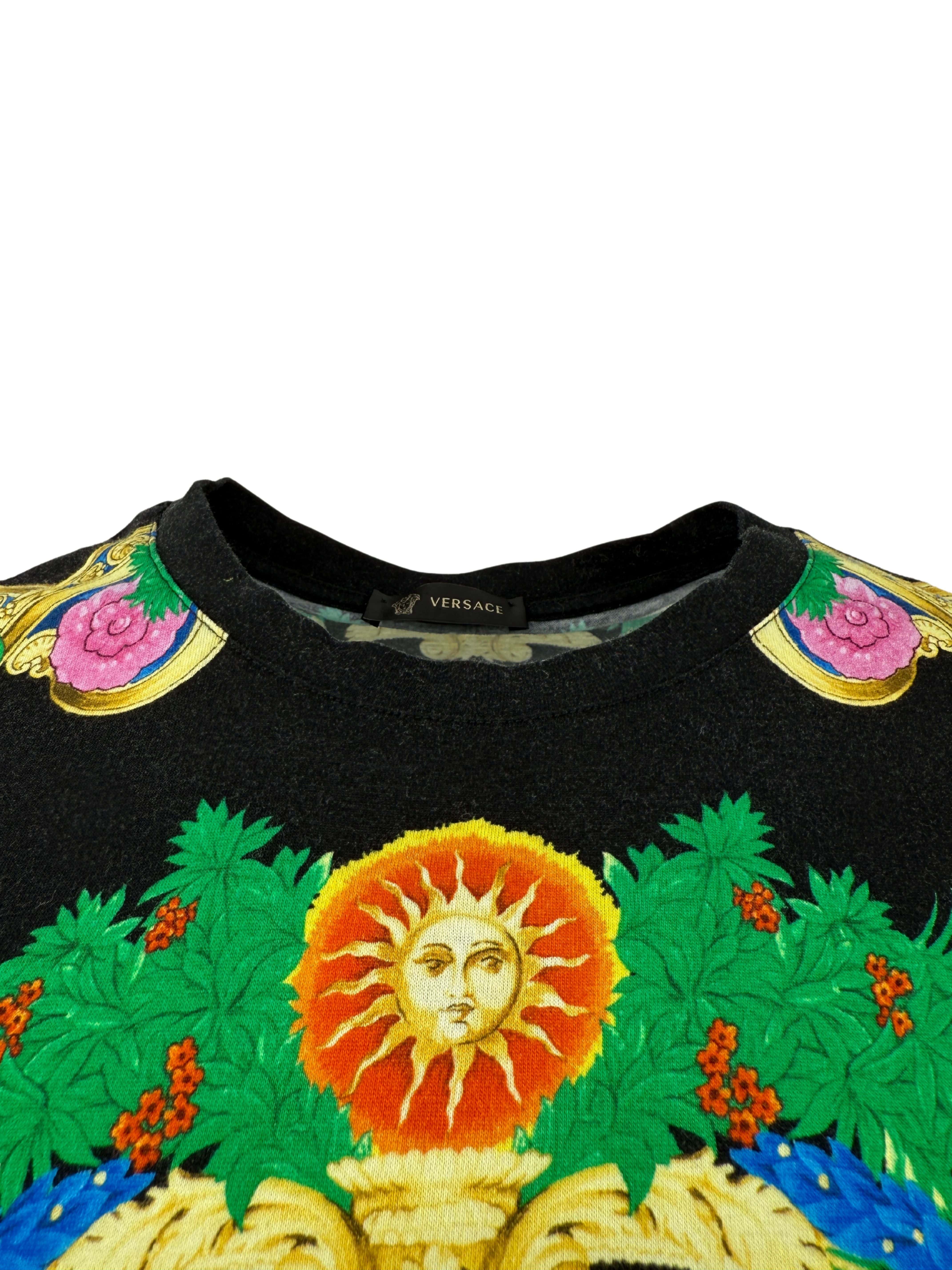 Versace Printed T-Shirt - Black Versace